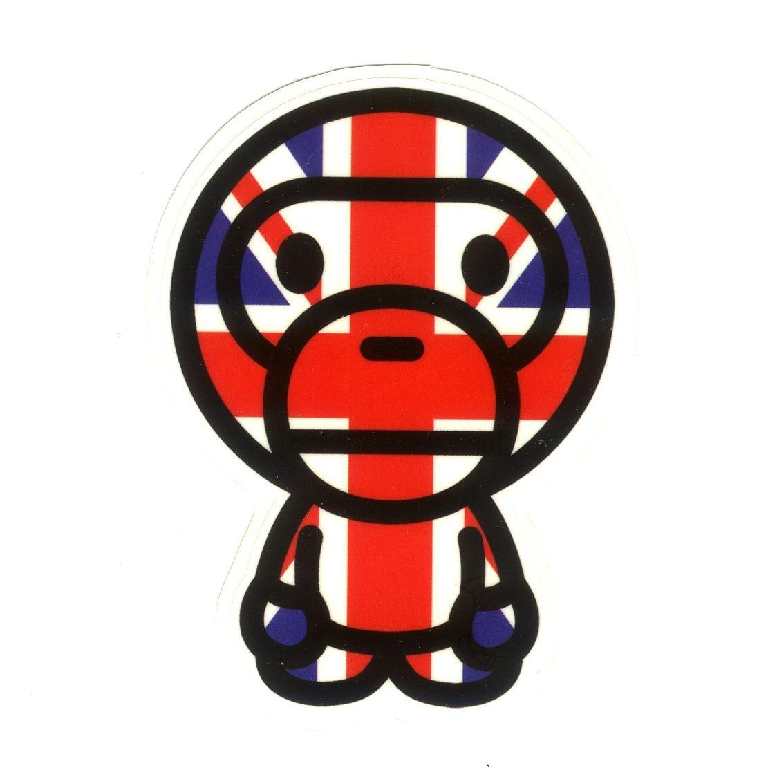 1120x1120 Baby Milo Union Jack UK Royal 8x6 cm, decal sticker. TaLiban, Phone