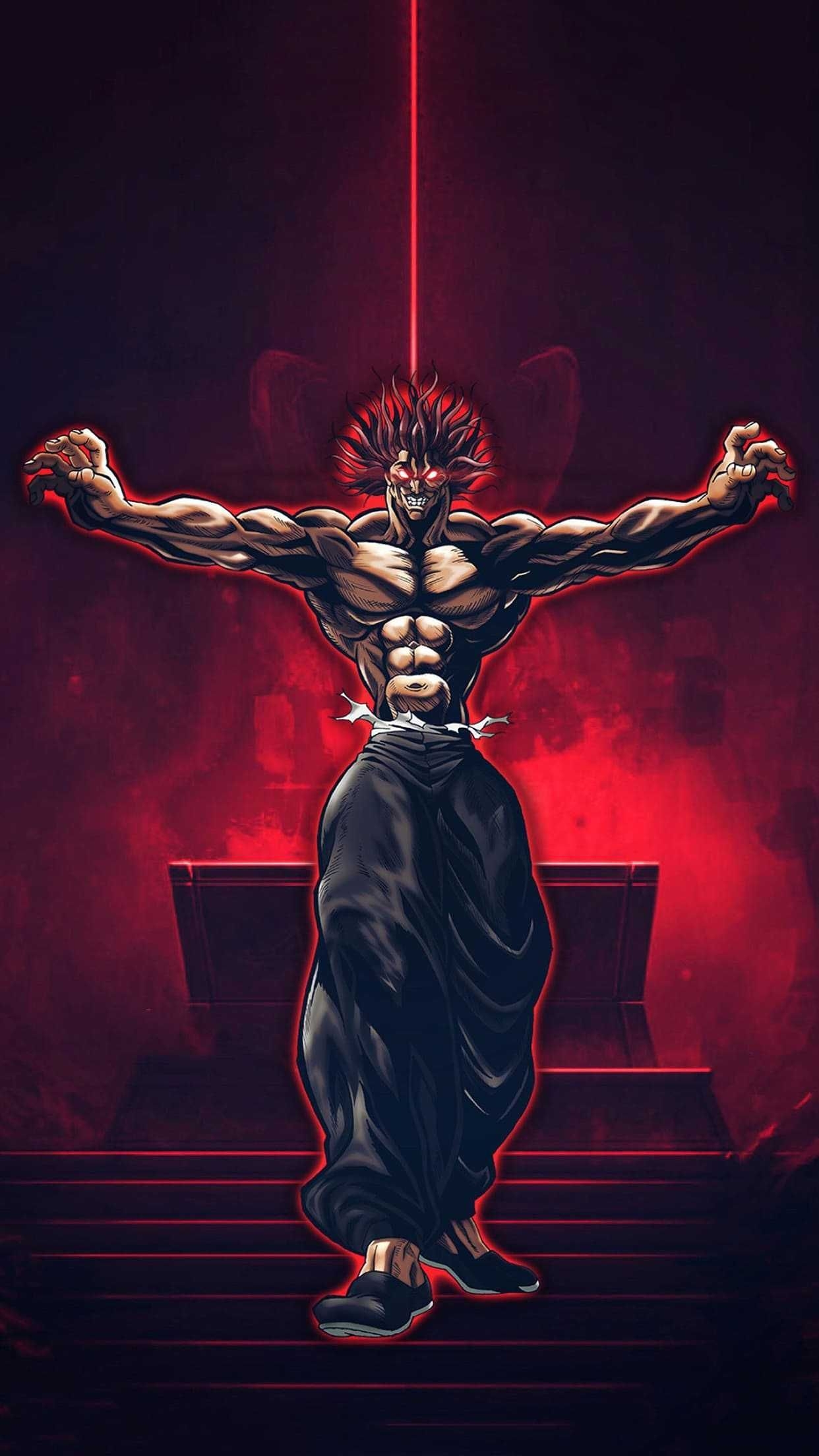 1250x2210 Yujiro Hanma Wallpaper. Anime, Phone