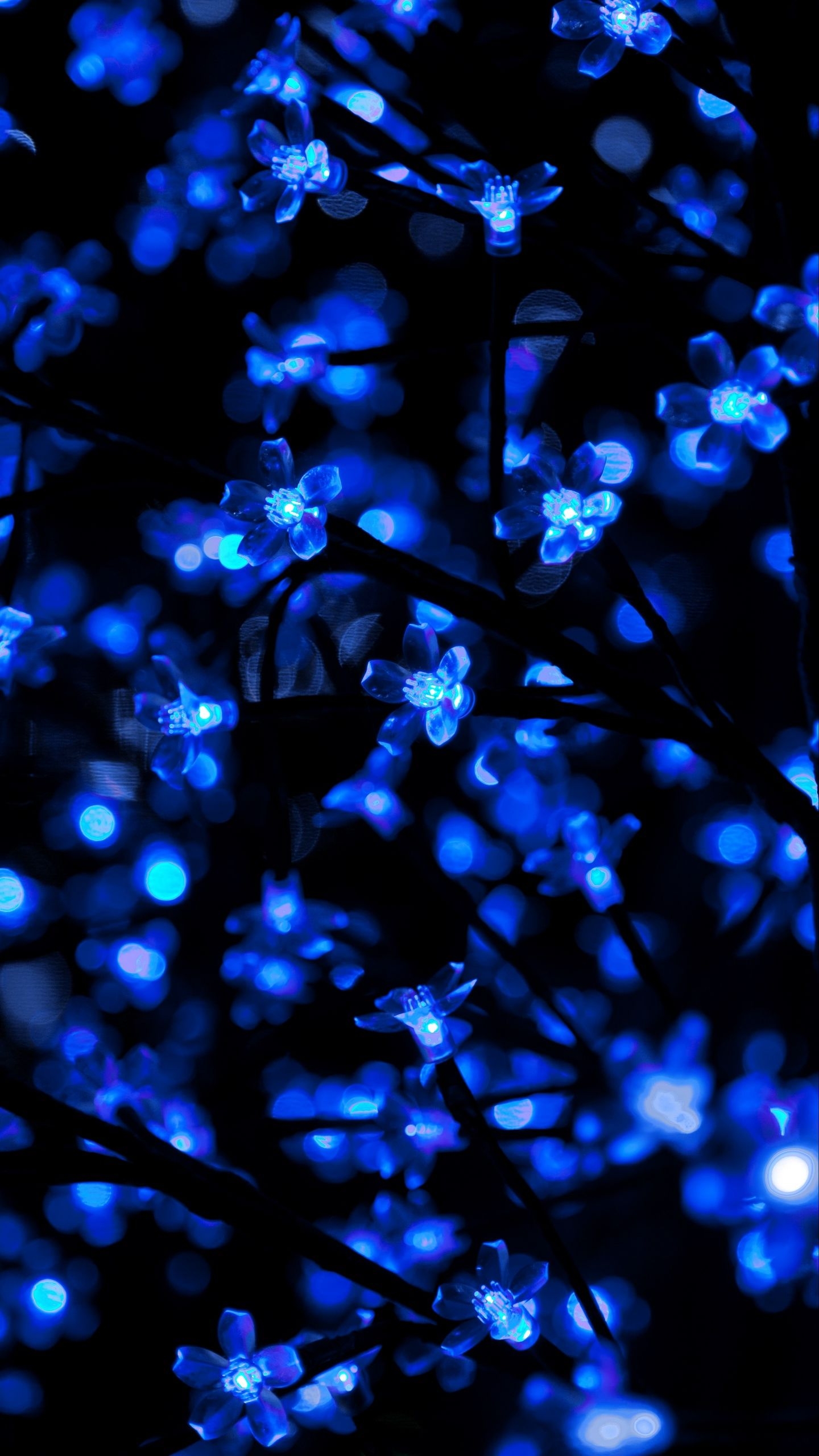 1440x2560 Blue Neon Lights Wallpaper, HD Blue Neon Lights Background on WallpaperBat, Phone