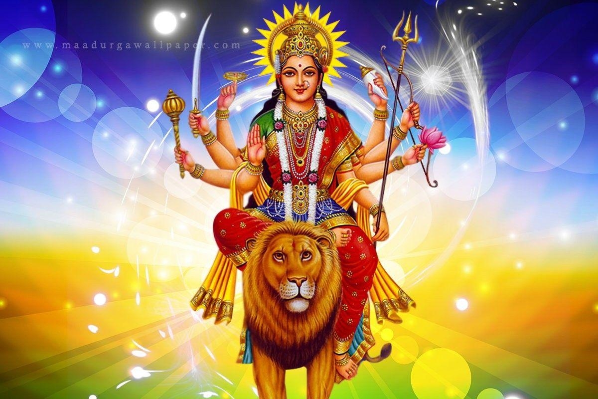 1200x800 Navratri Maa Durga Image for Whatsapp DP Profile, HD, Desktop