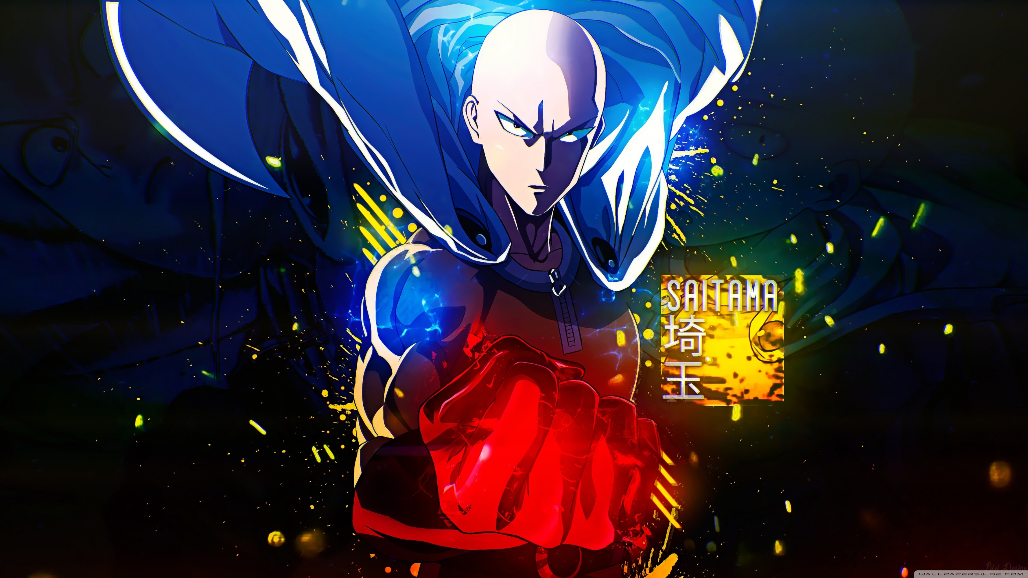 3560x2000 Uhd Punch Man Cool Wallpaper & Background Download, Desktop