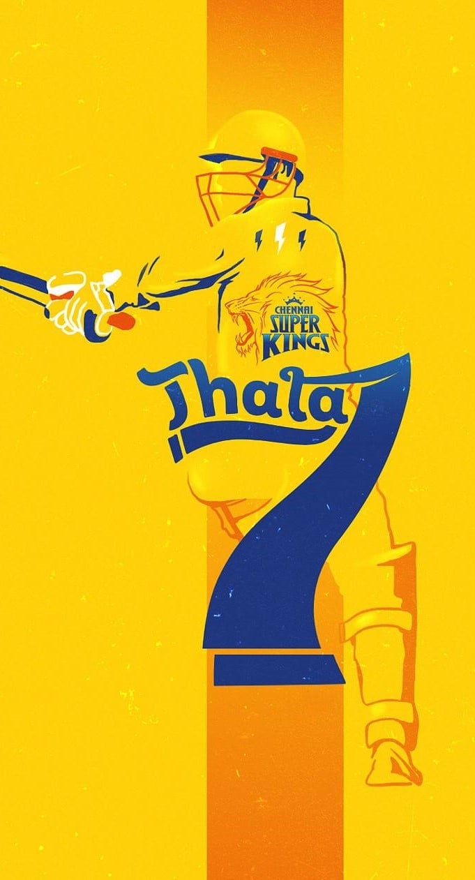 690x1270 Chennai Super Kings Wallpaper: CSK Wallpaper Download [ 2020 ], Phone