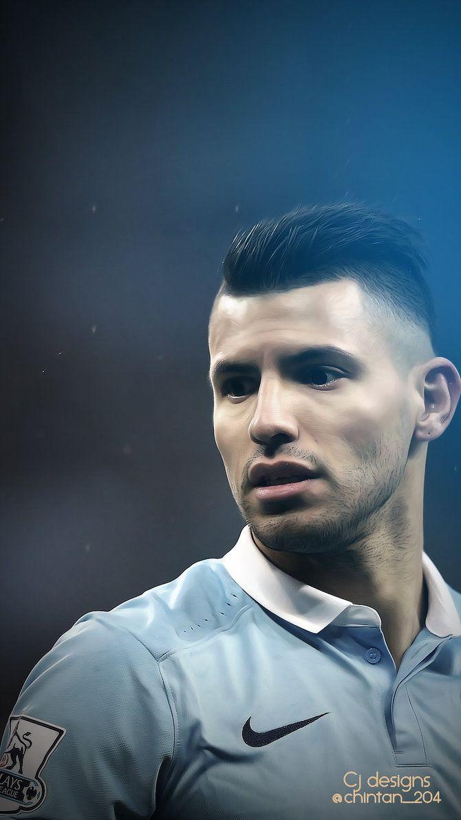 670x1200 Sergio Kun Aguero Phone Wallpaper, Phone