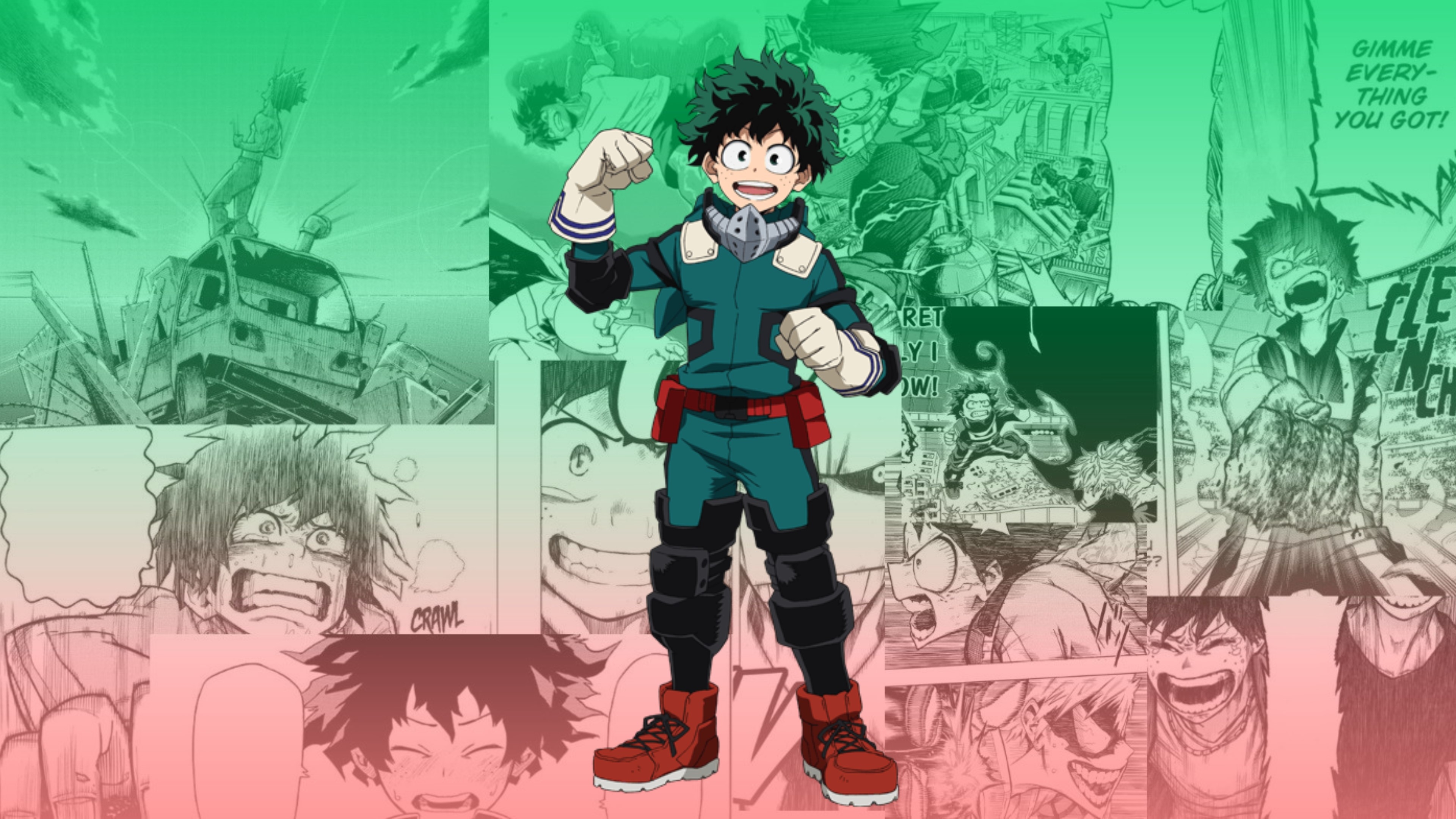 3840x2160 Commissioned Wallpaper Anime Wallpaper Deku, Download, Desktop