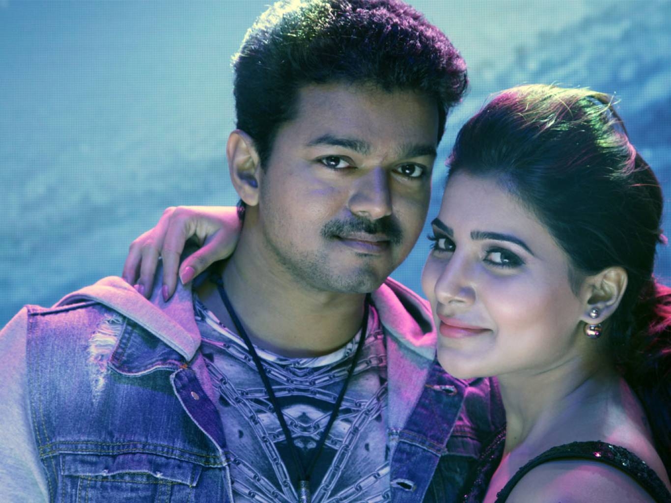 1370x1030 Theri Wallpaper Vijay And Samantha HD Wallpaper, Desktop