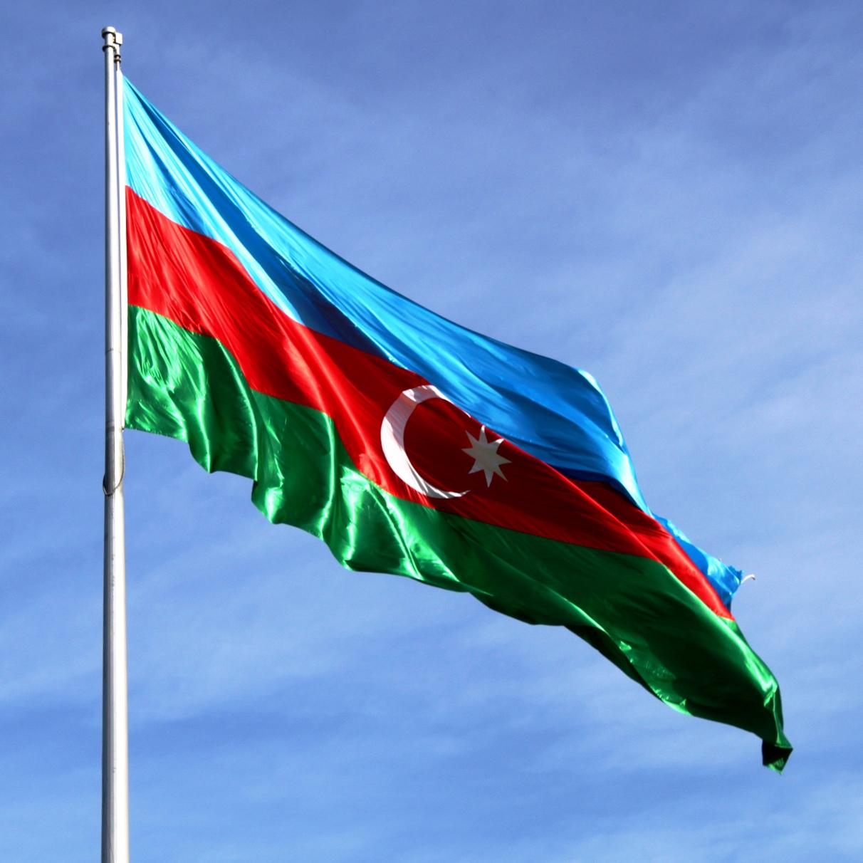 1220x1220 Azerbaijan Flag, Phone