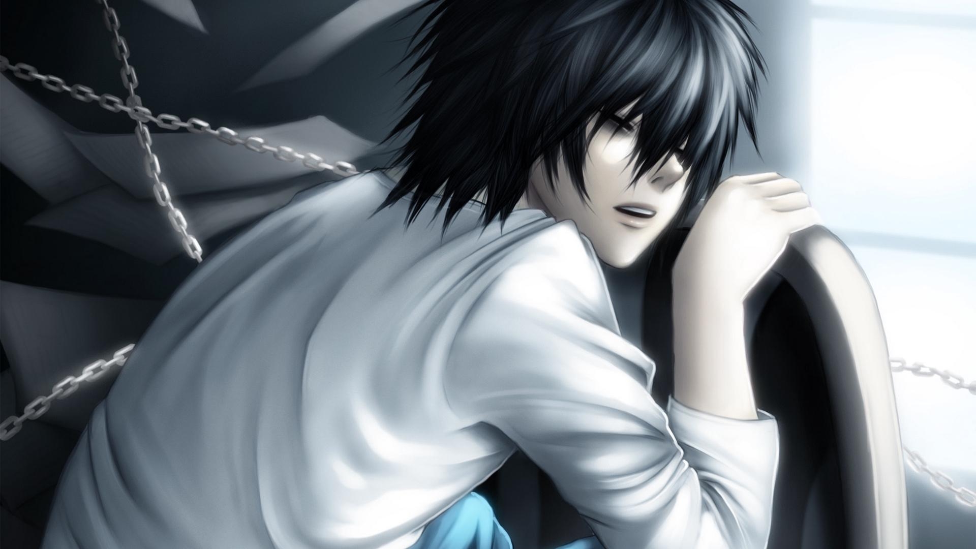 1920x1080 Wallpaper Death Note, Boy, Sadness Sad Boy HD, Desktop