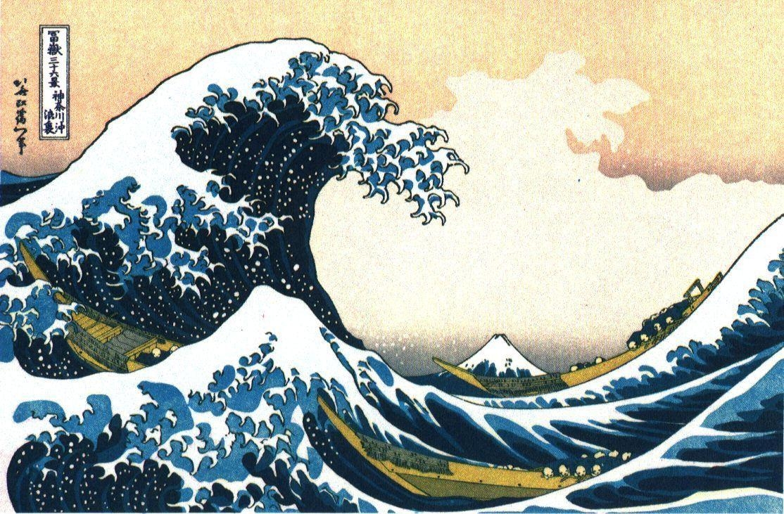 1120x740 Comics Background, 404946 Hokusai Wallpaper,, Desktop