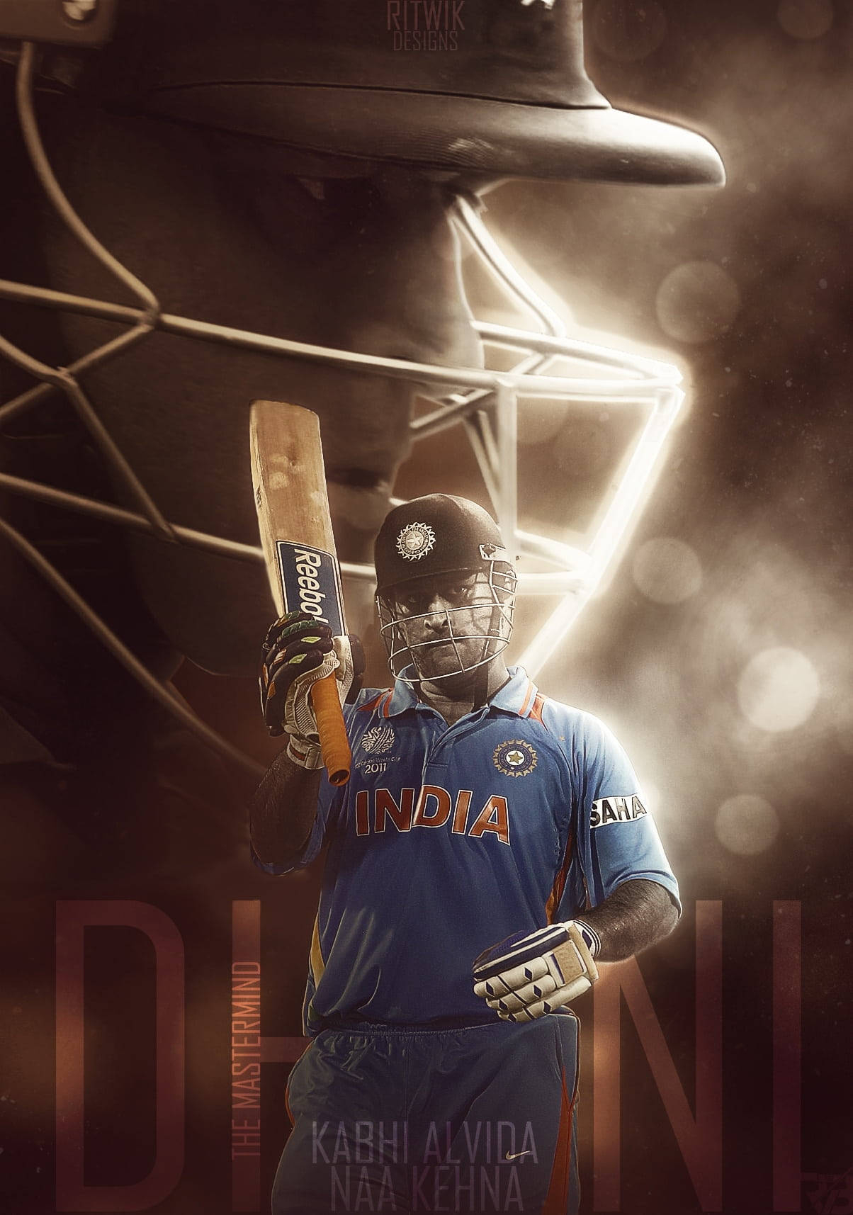 1210x1720 Blue Jersey Poster Dhoni HD Wallpaper, Phone