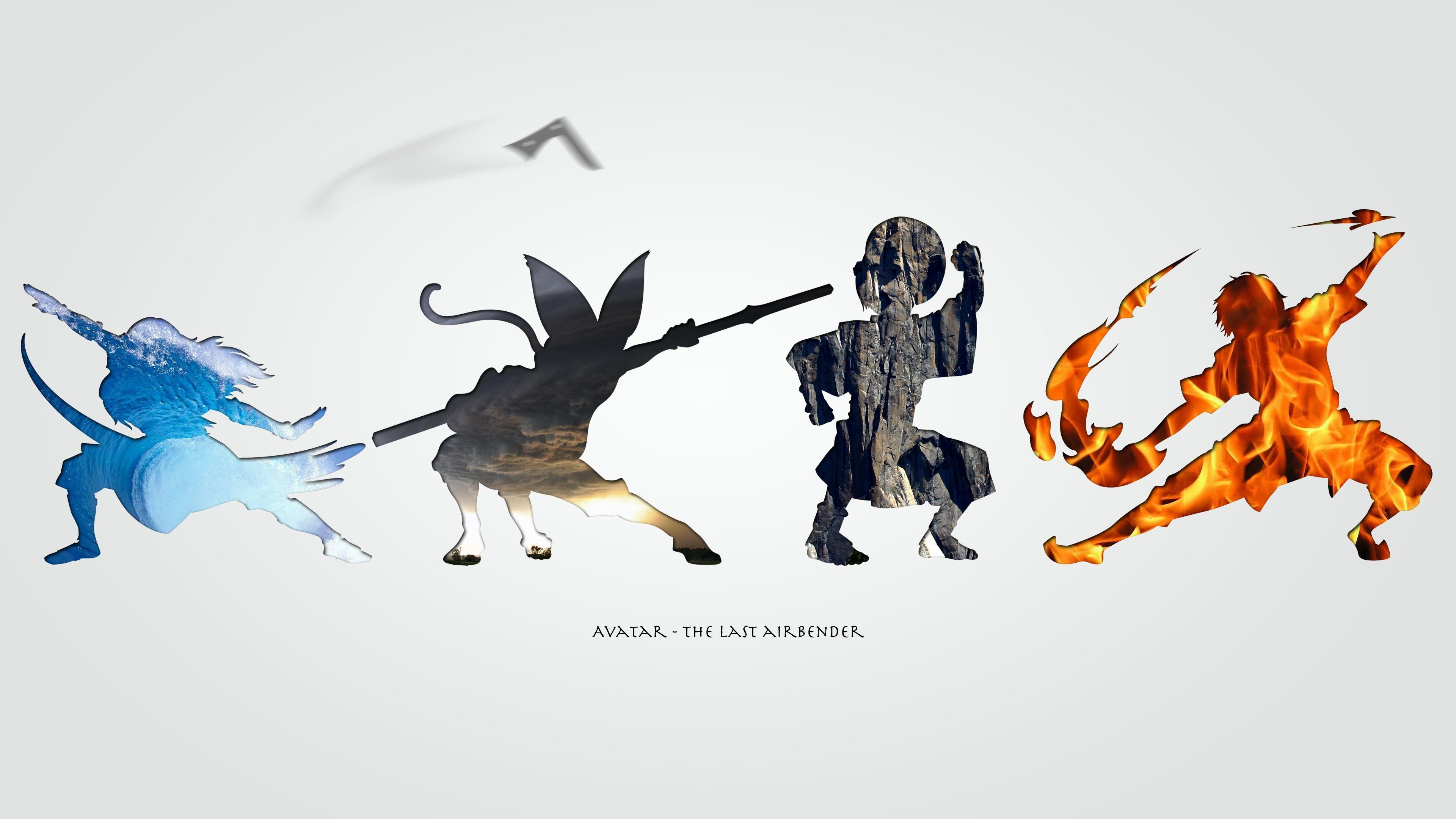 3840x2160 Avatar four Elements, Desktop