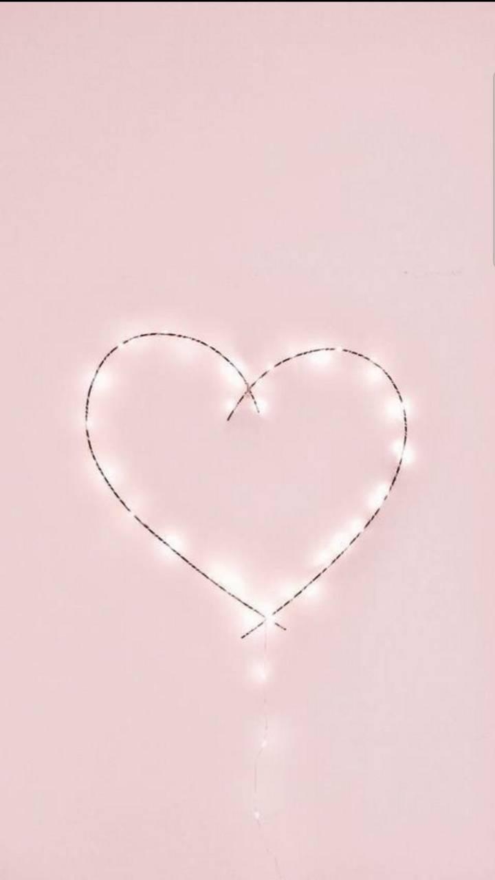 720x1280 Pink Heart wallpaper, Phone