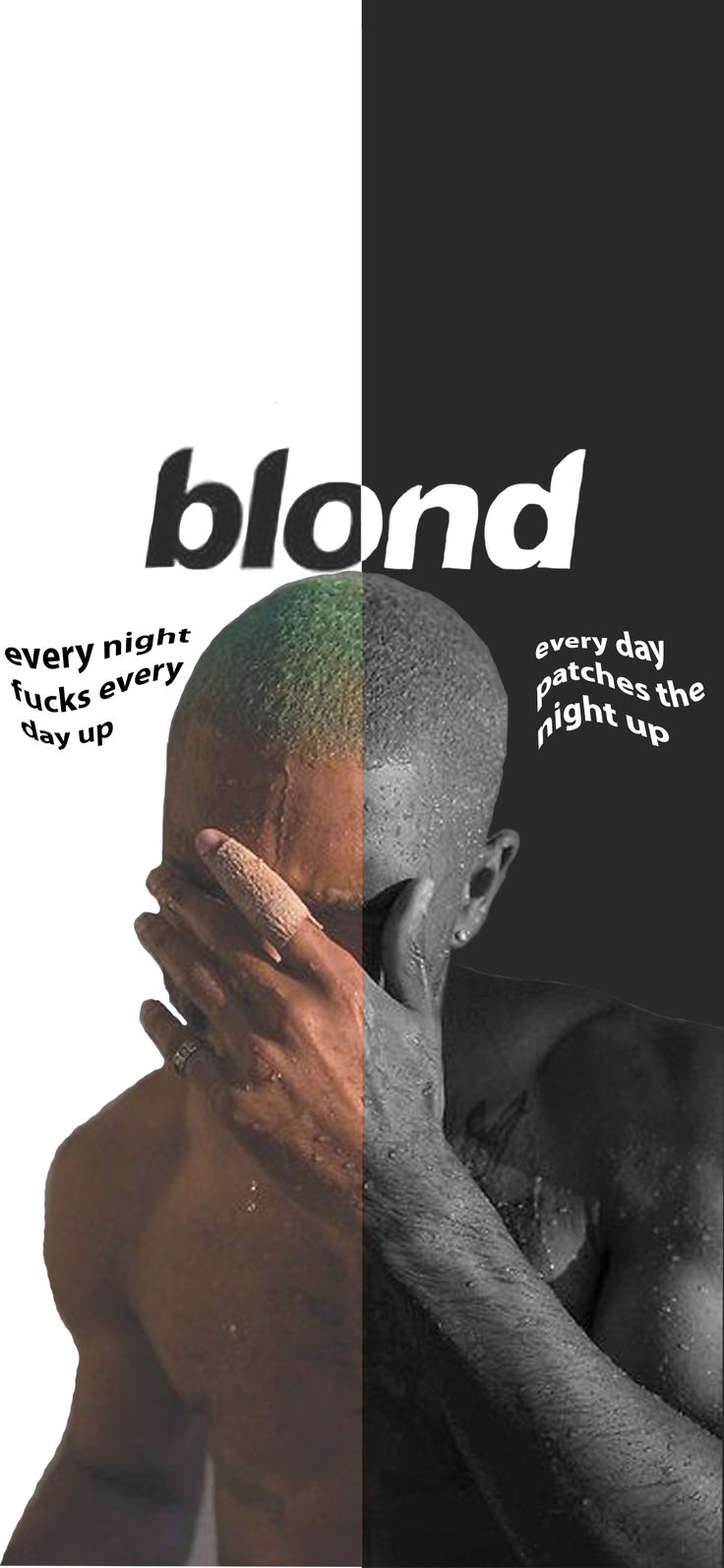 740x1600 frank ocean blonde nights lyrics iphone wallpaper. Frank ocean wallpaper, Frank ocean poster, Frank ocean, Phone