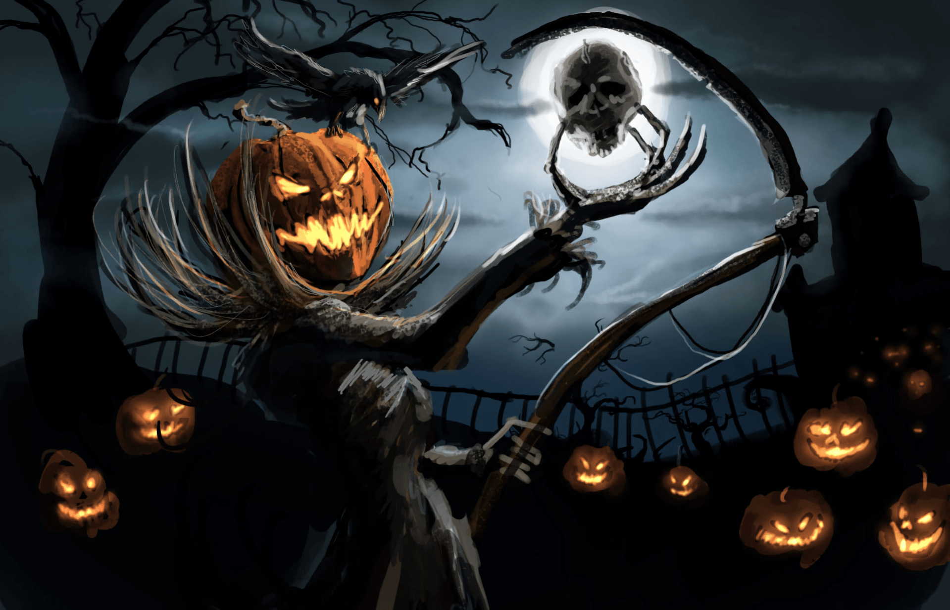 1920x1240 FREE Halloween Wallpaper in PSD, Desktop