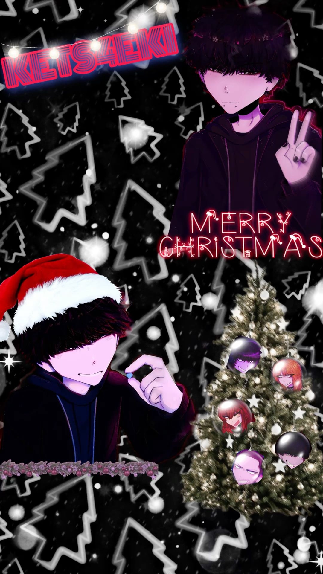 1080x1920 kets4eki christmas wallpaper i made, Phone