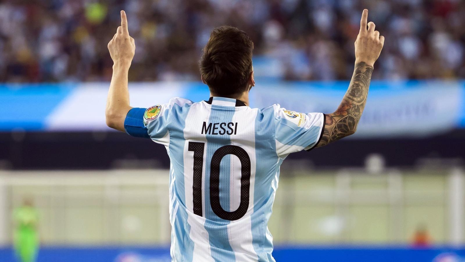 1600x900 Leo Messi Matches All Time Argentina Goals Record In Copa Win, Desktop