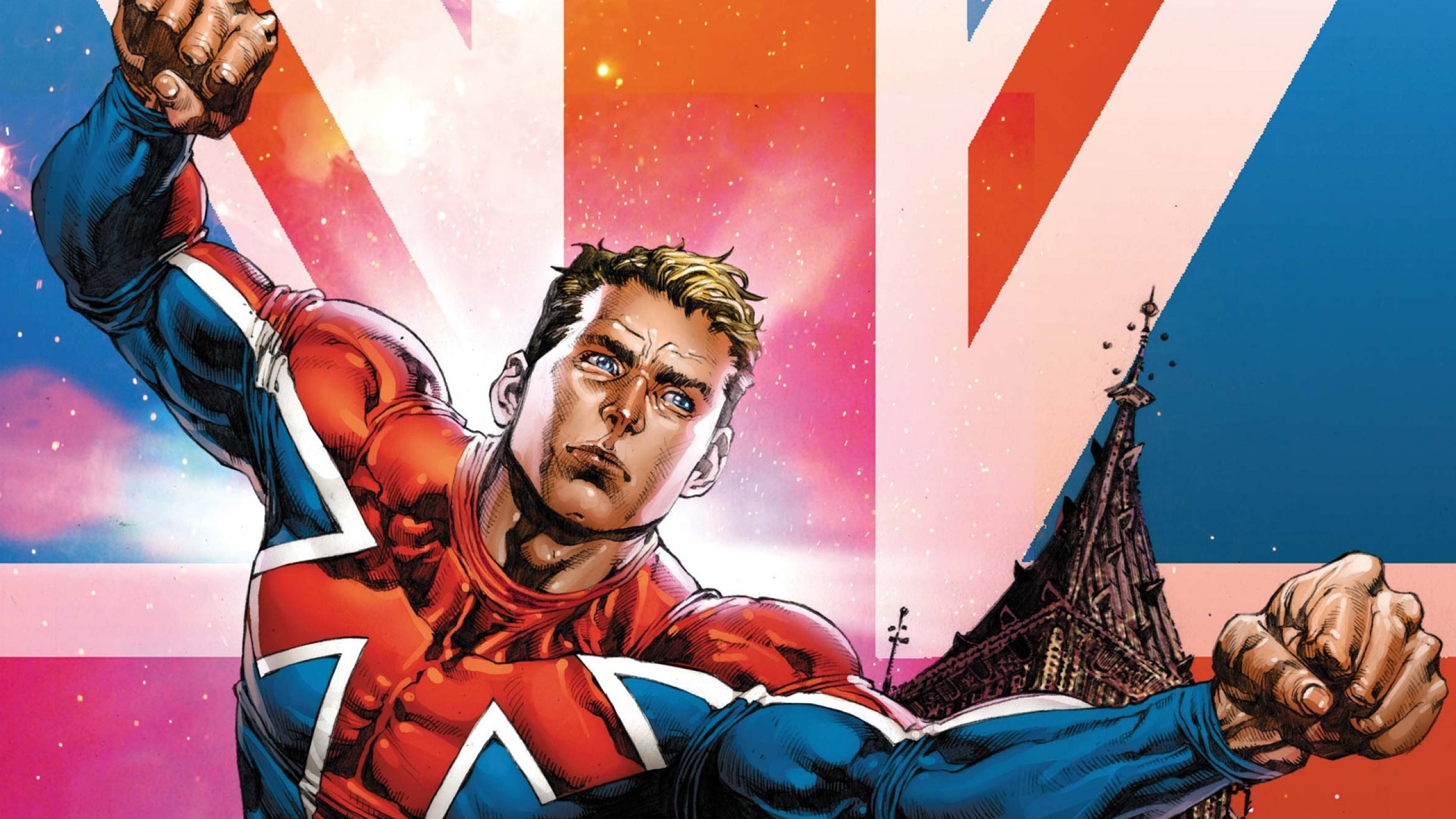 2560x1440 Captain Britain HD Wallpaper, Desktop