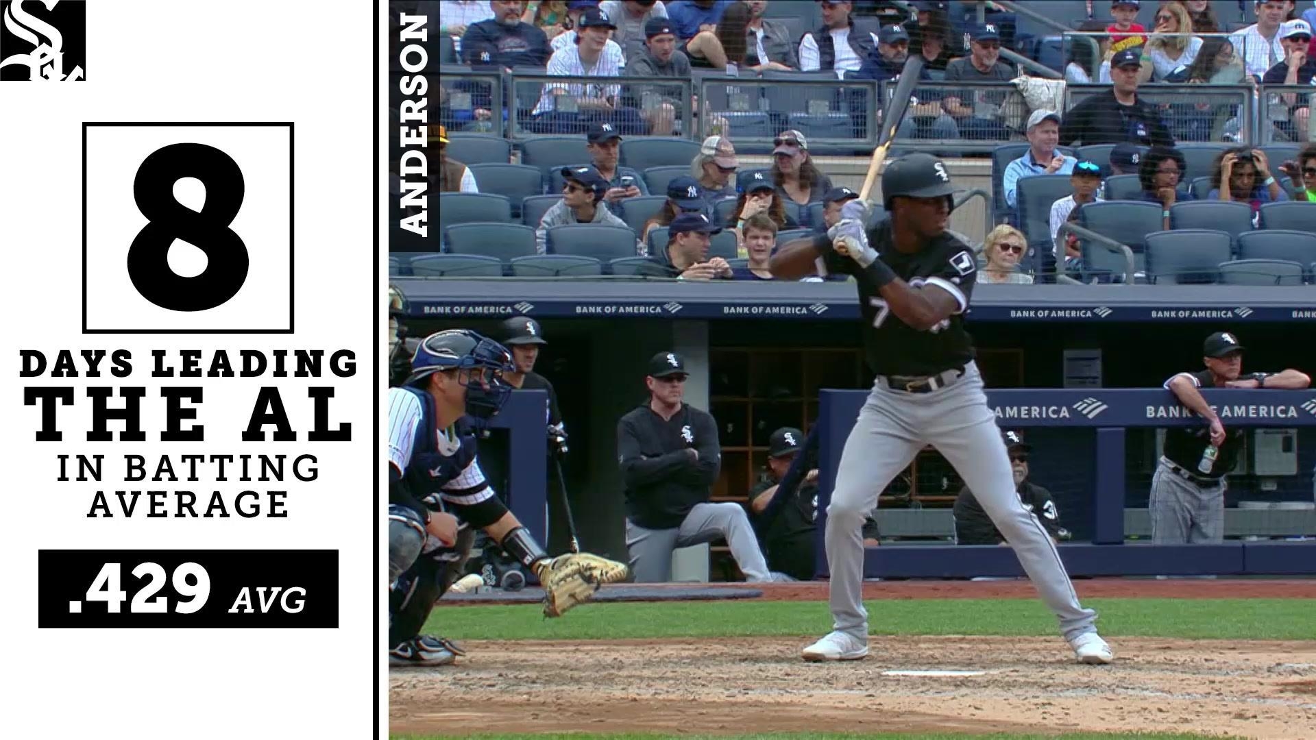 1920x1080 Tim Anderson 'leading the AL in avg' hits day 8. NBC Sports, Desktop