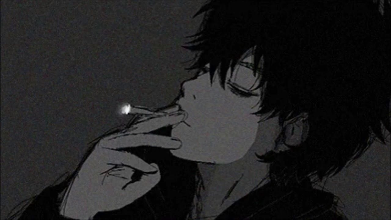 1280x720 Dark Aesthetic Anime Boy Wallpaper, Desktop