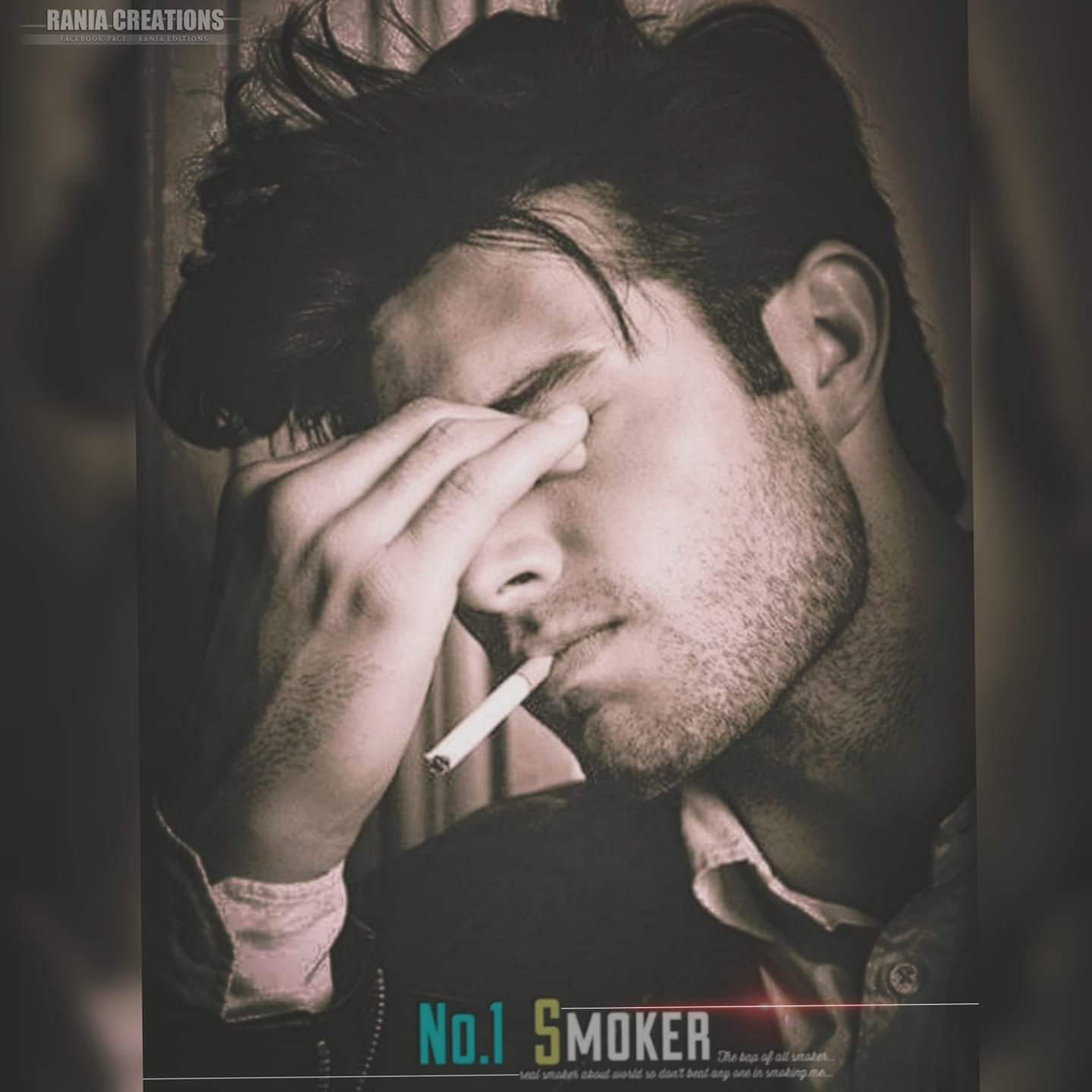 1440x1440 Sad Boy Smoking Display Picture, Phone