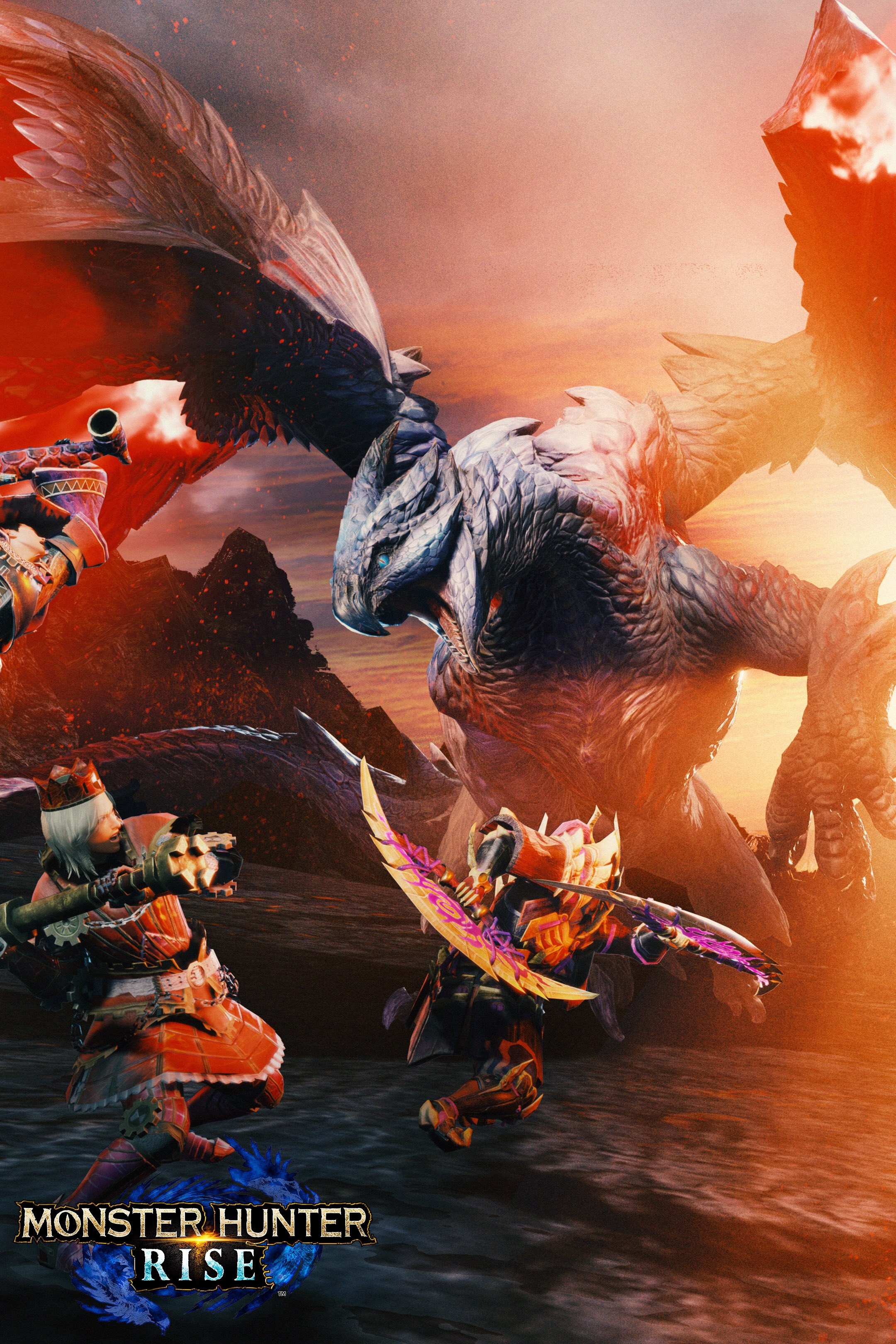 2160x3240 Monster Hunter this new art as a wallpaper for your device of choice. #MHRise, Phone