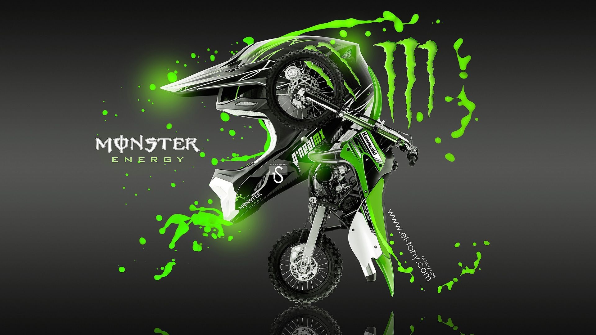 1920x1080 Kawasaki Dirt Bike Wallpaper, Desktop