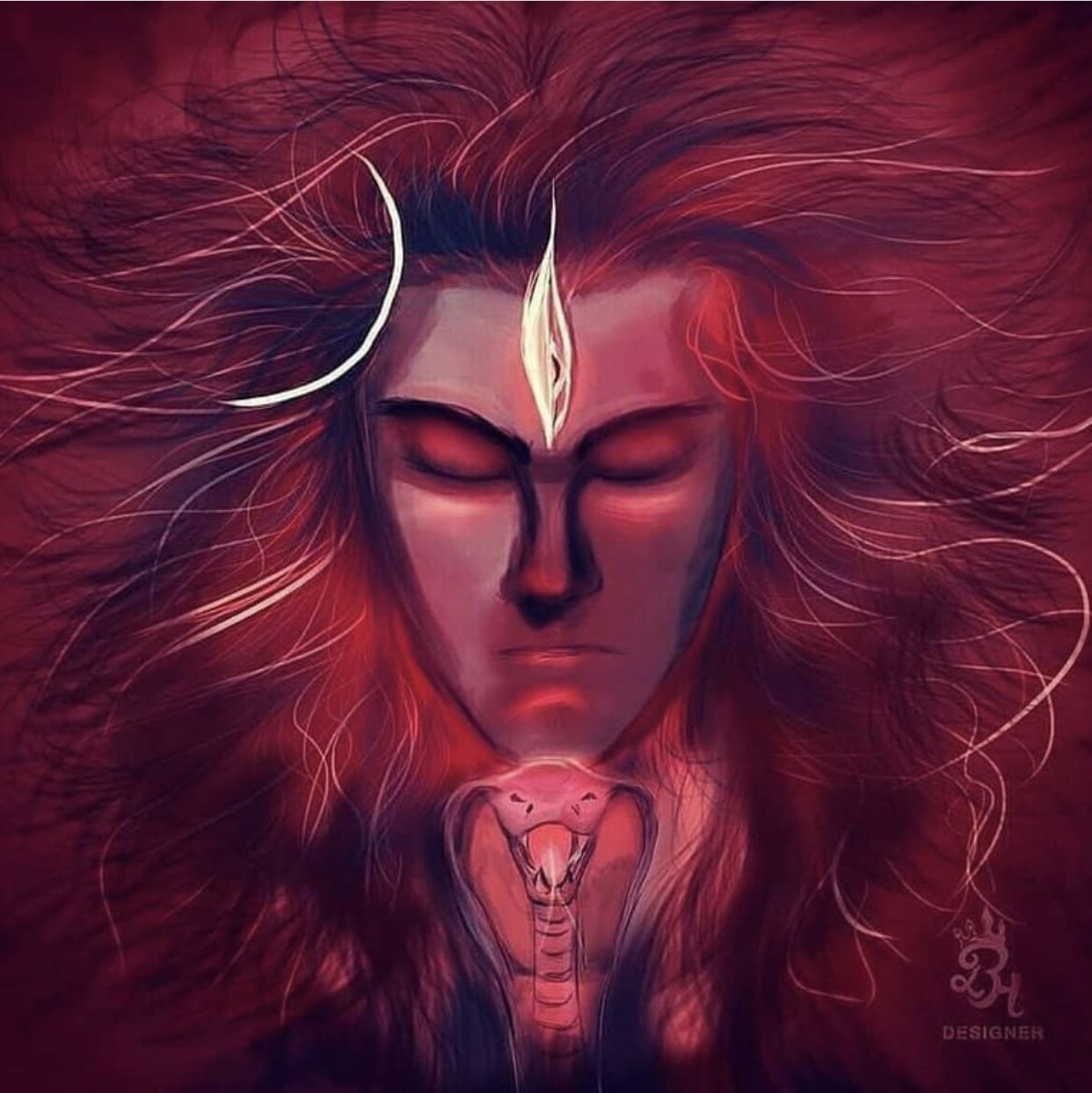 1250x1250 Shiva shakti, Phone