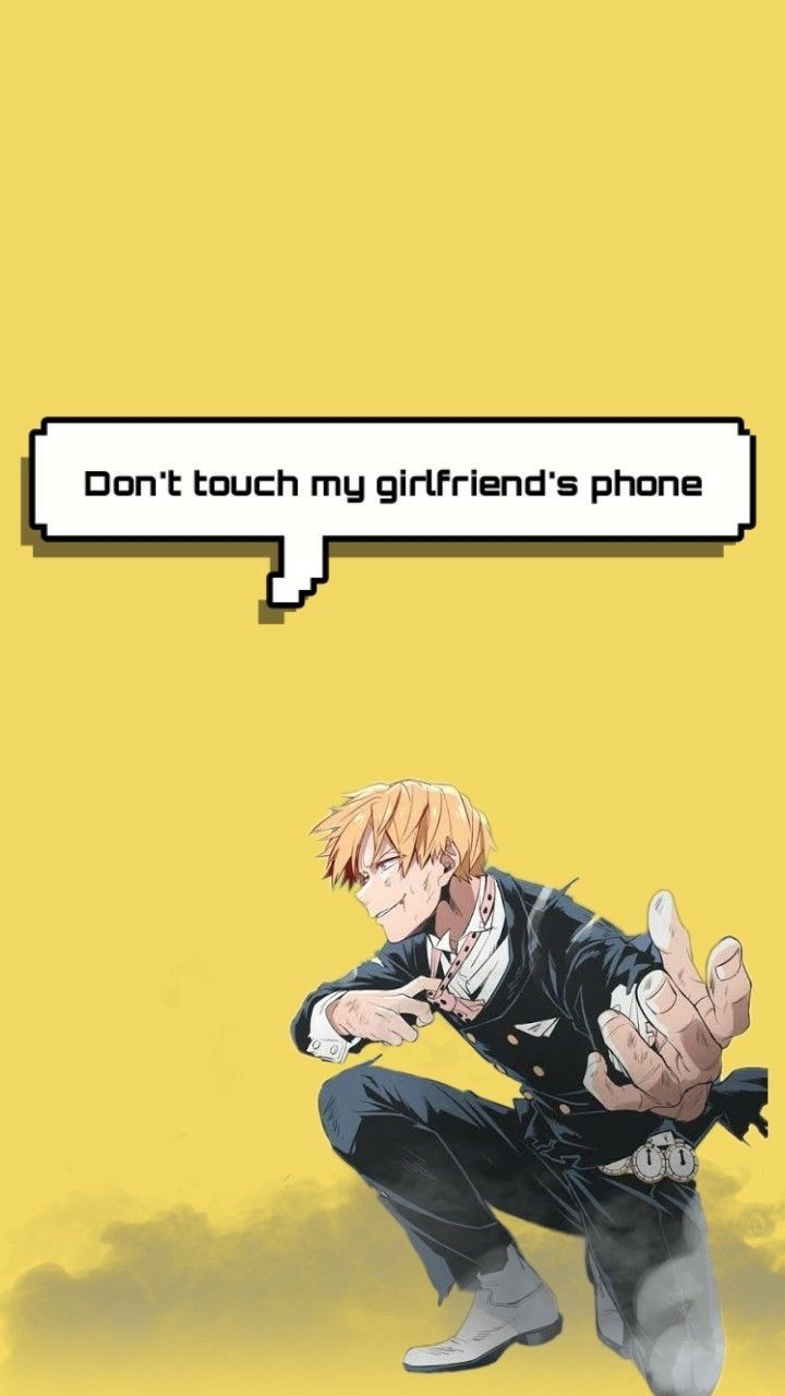 720x1280 Monoma Don't touch my girlfriend's phone. Anime wallpaper phone, Cute anime wallpaper, Dont touch my phone wallpaper, Phone