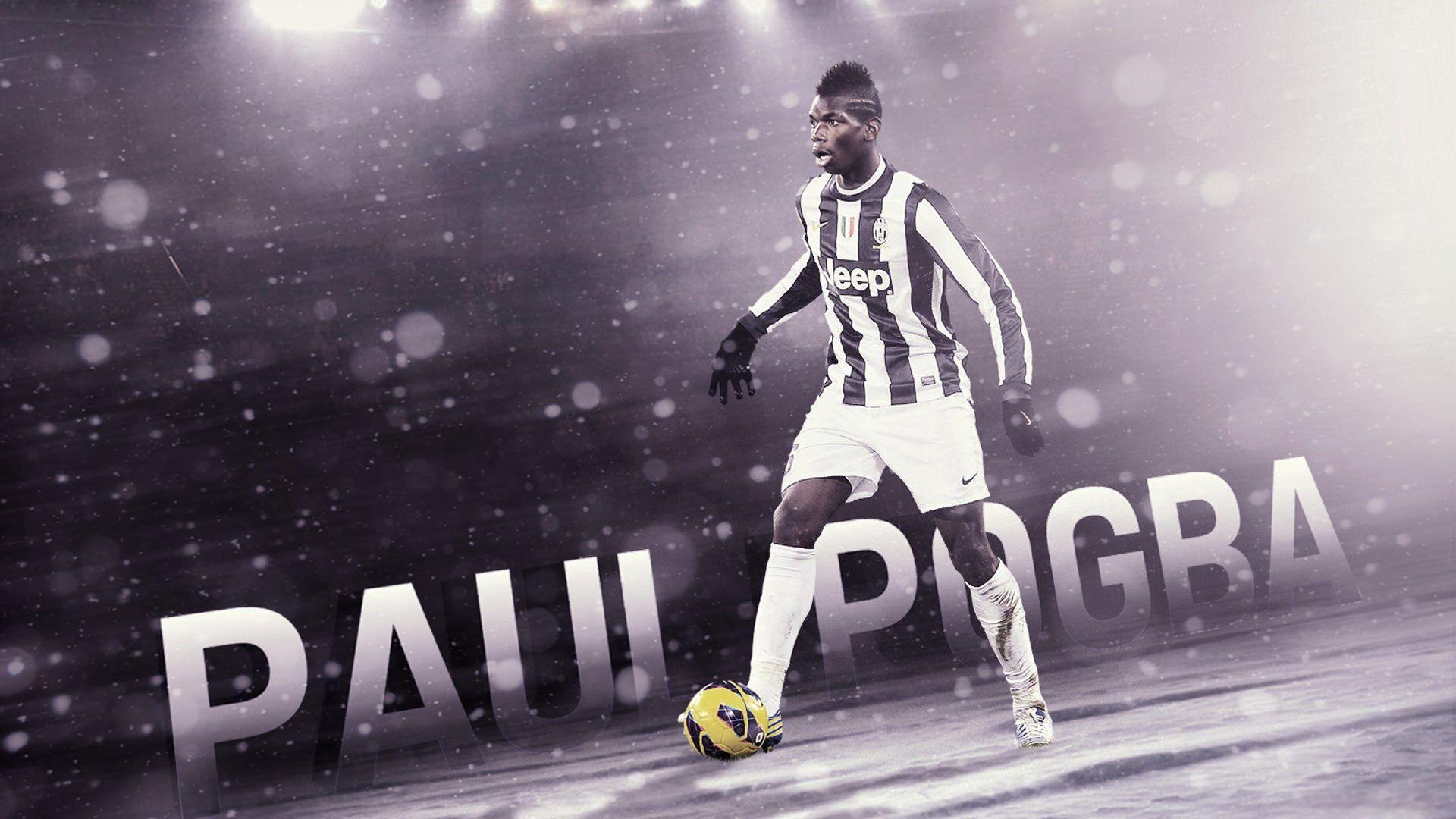 1920x1080 Paul Pogba Juventus Wallpaper Wallpaper HD. Pogba juventus, French football players, Football wallpaper, Desktop