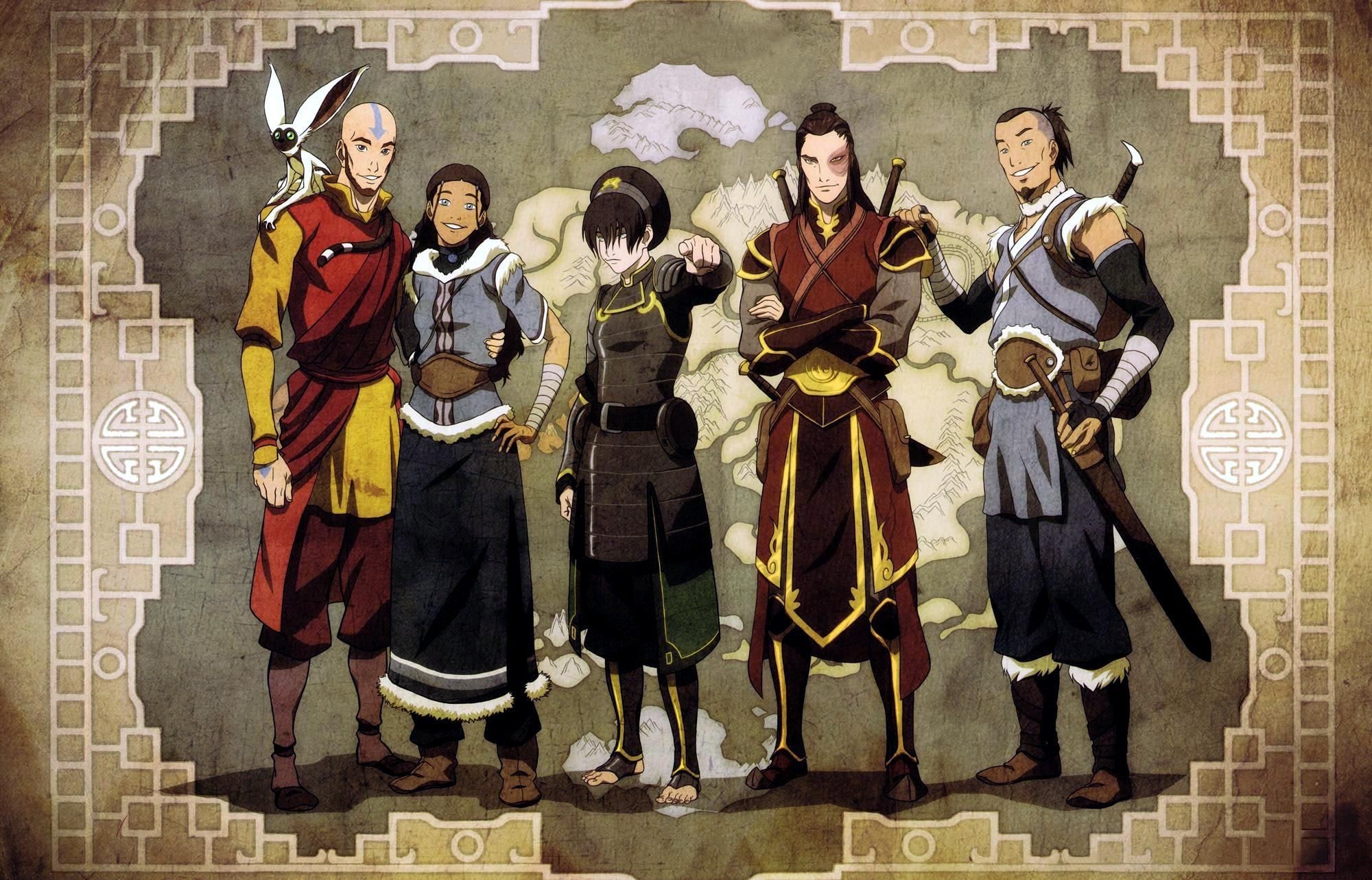 2000x1290 Avatar The Last Airbender Wallpaper. Avatar aang, The last airbender, Team avatar, Desktop