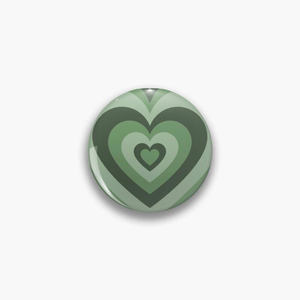 1000x1000 Green heart wallpaper Pin, Phone