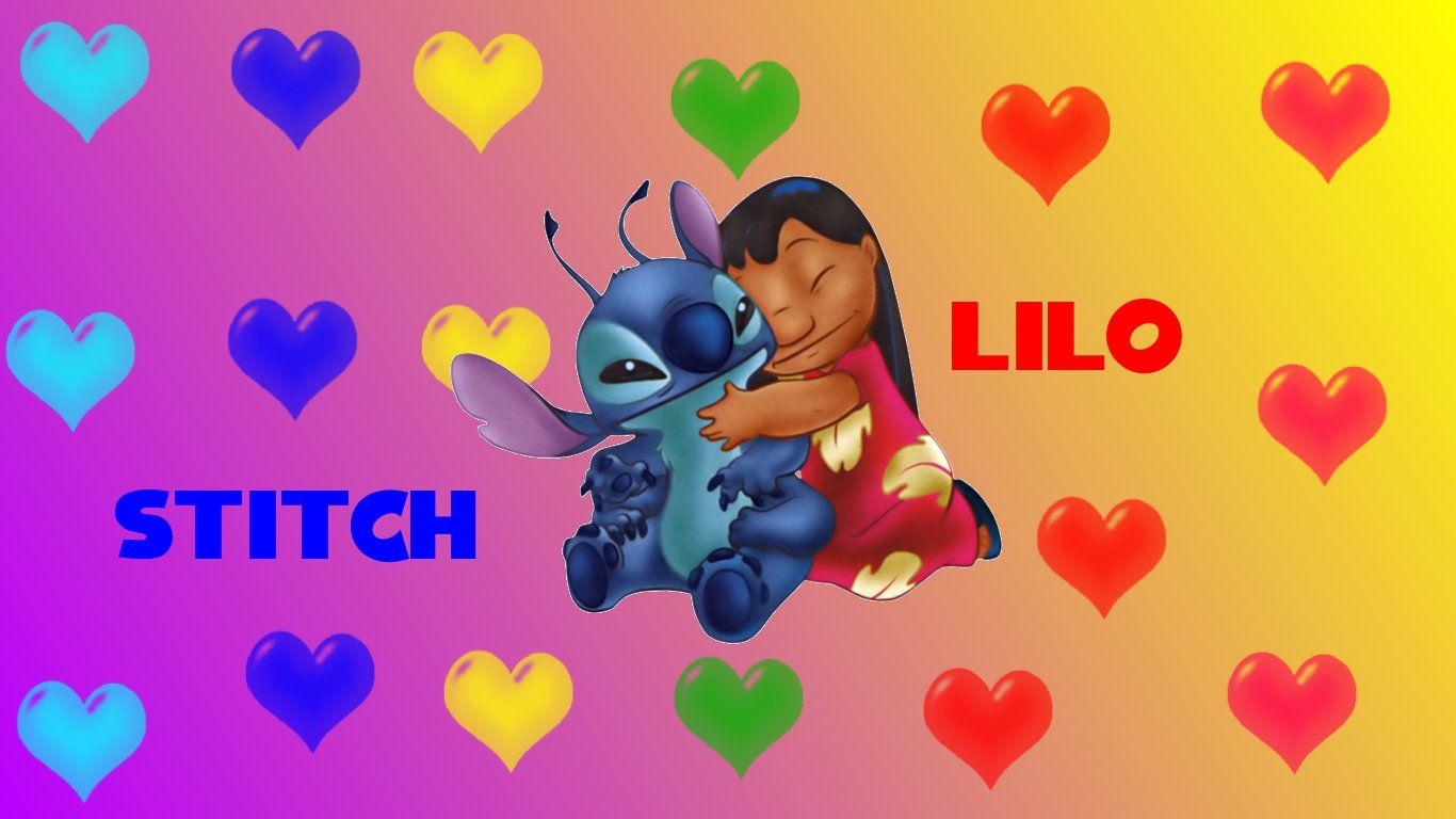 1370x770 Cute Lilo and Stitch Wallpaper, Desktop