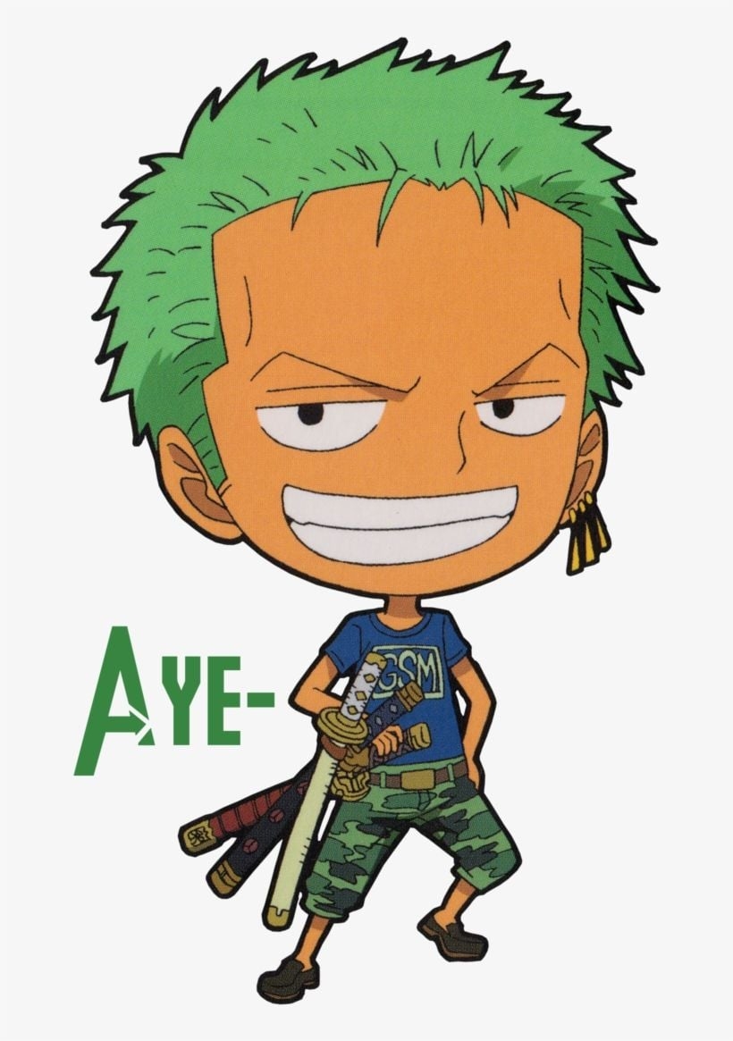 820x1170 Related Wallpaper Piece Zoro Chibi Transparent PNG Download on NicePNG, Phone