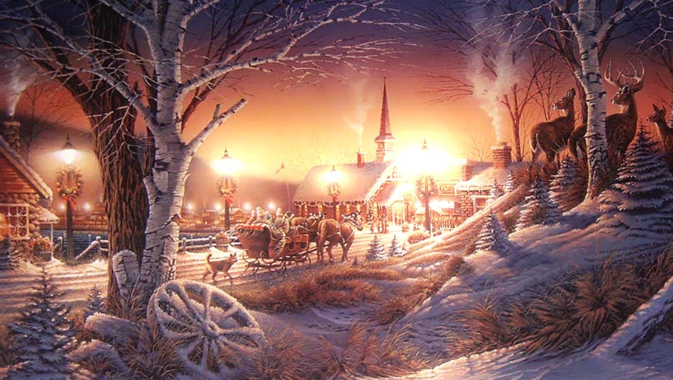 1360x770 Free download WallpaperKu Christmas Wallpaper 2, Desktop