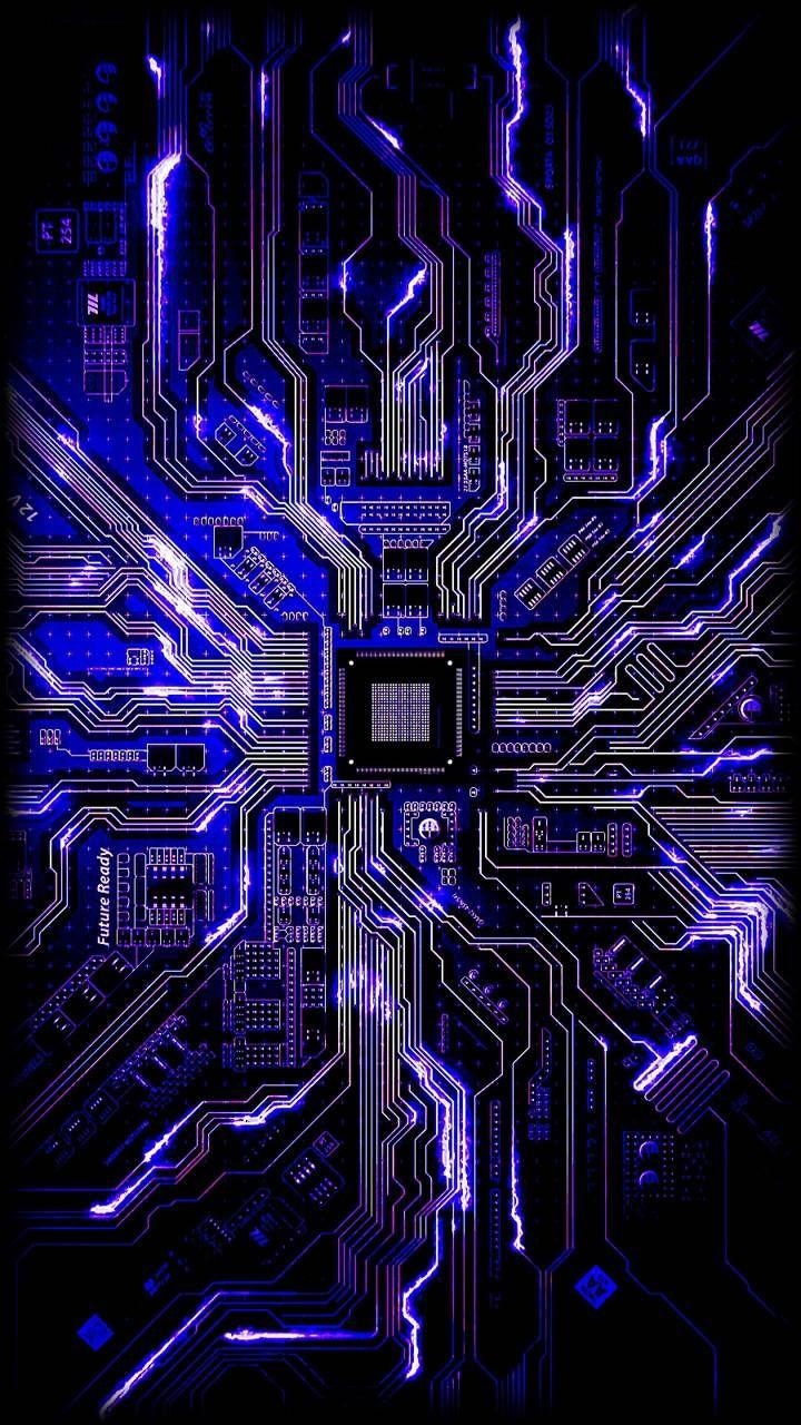 720x1280 Download chip circuit Wallpaper by Andy__951159 now. Browse millions of popular cir. Phone wallpaper design, Glitch wallpaper, Qhd wallpaper, Phone