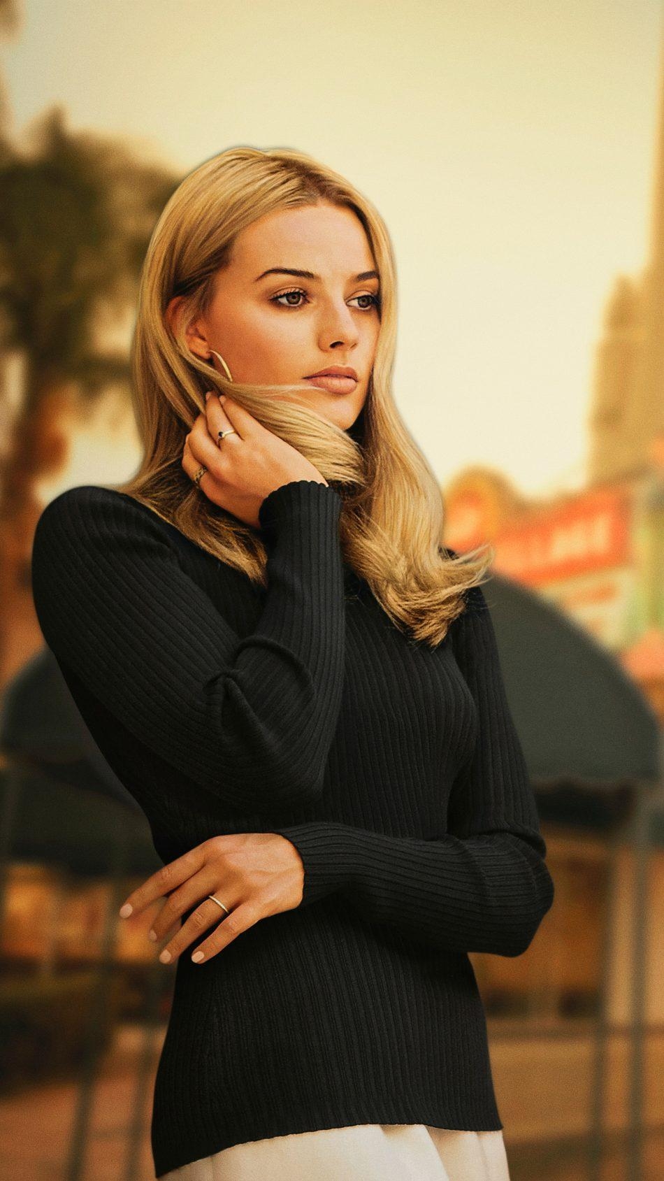 950x1690 Download Margot Robbie Once Upon a Time in Hollywood 2019 Free Pure, Phone