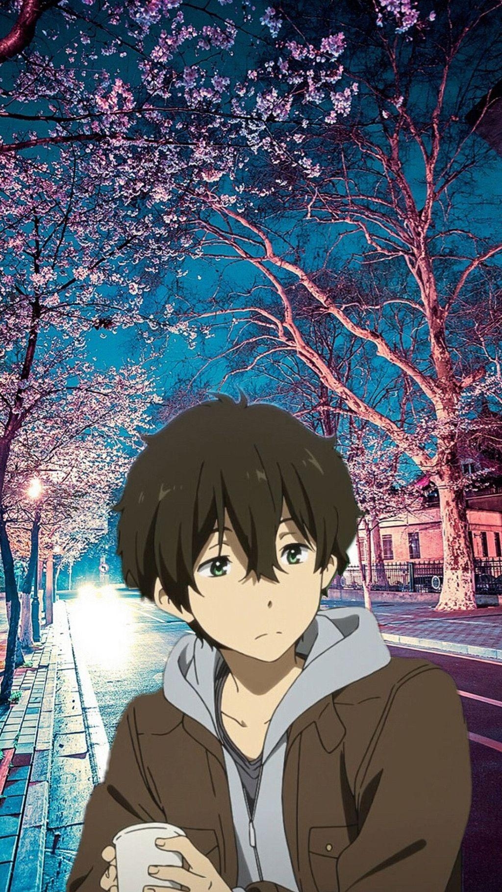 1030x1820 hyouka #houtarouoreki #houtarou #oreki #japan #night, Phone