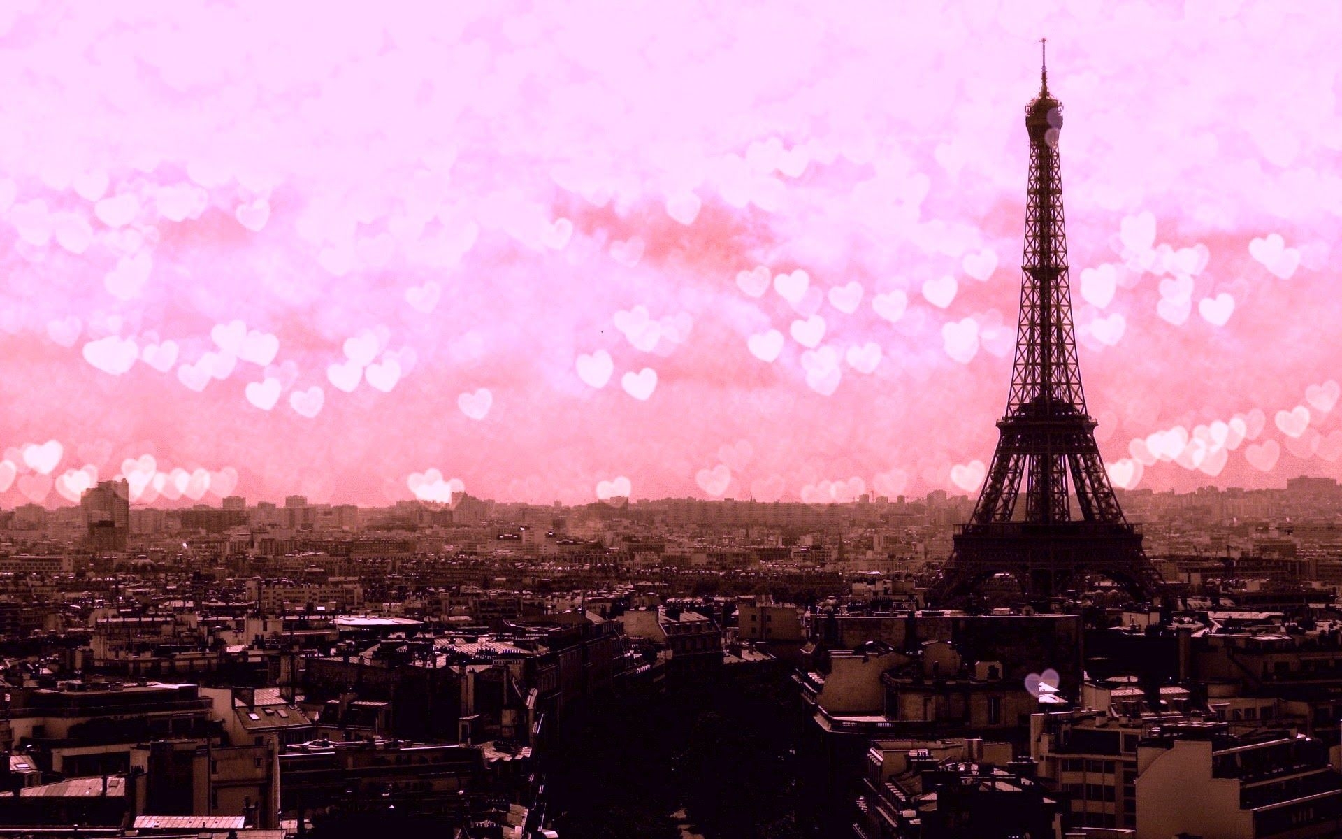 1920x1200 Pink Paris Eiffel Tower Wallpaper on.hipwallpaper.com, Desktop