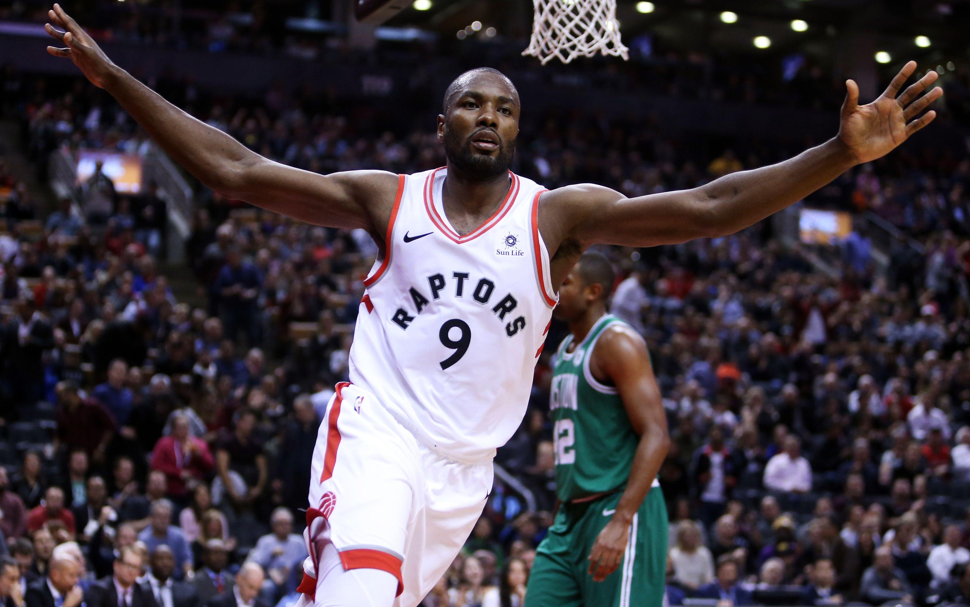 3200x2010 Toronto Raptors: Changing positions revitalized Serge Ibaka's career, Desktop