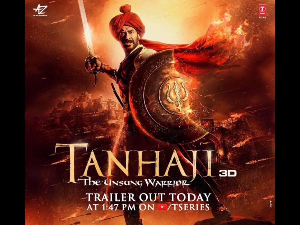 1200x900 Tanhaji Movie Trailer: Ajay Devgn shines as Subhedar Tanaji Malusare & holds up the Maratha flag, Desktop