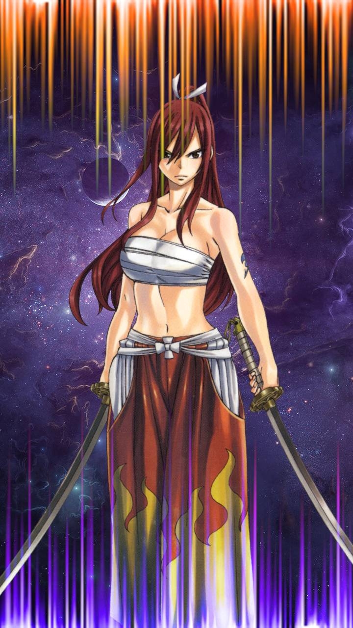 720x1280 Erza Scarlet wallpaper, Phone