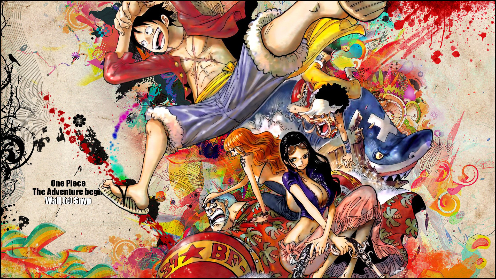 1920x1080 one piece HD free wallpaper for desktop, Desktop