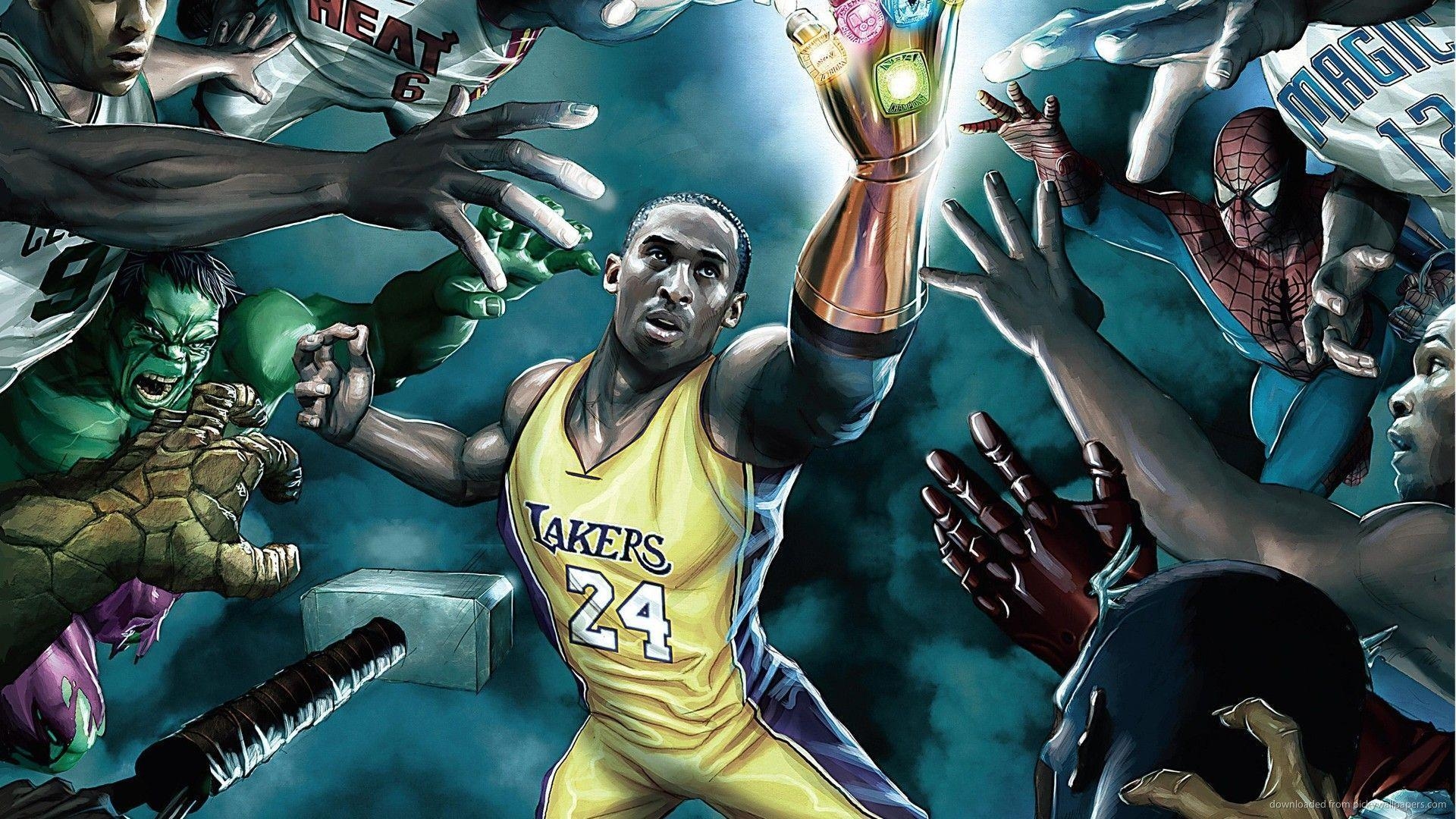 1920x1080 Kobe Bryant Cartoon Wallpaper Free Kobe Bryant Cartoon, Desktop