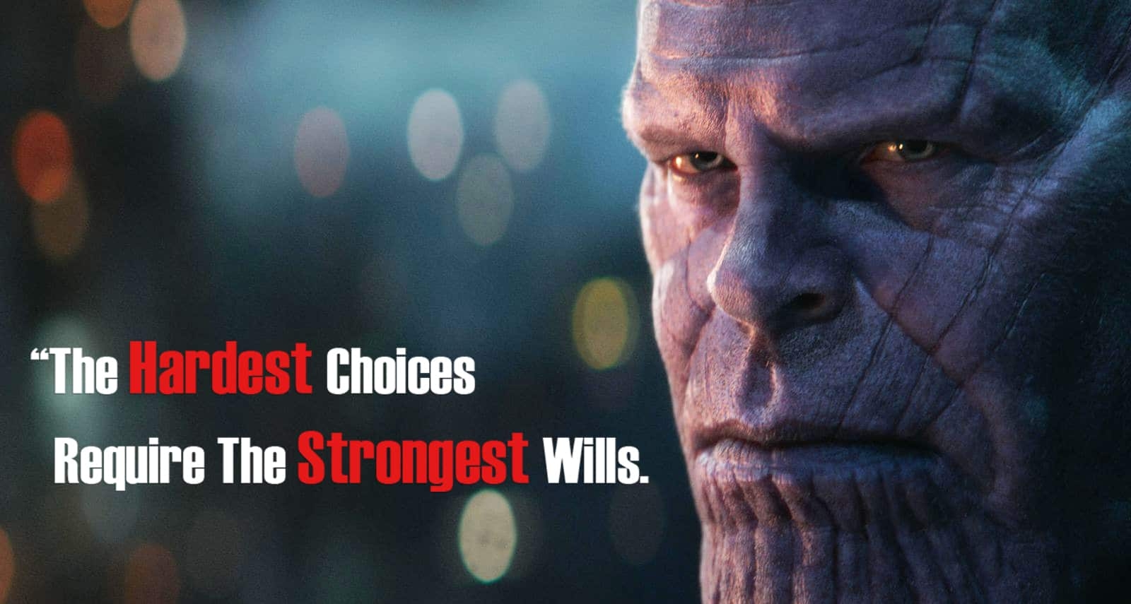 1600x860 Most Inspiring Thanos Quotes From Infinity War That Left, Desktop