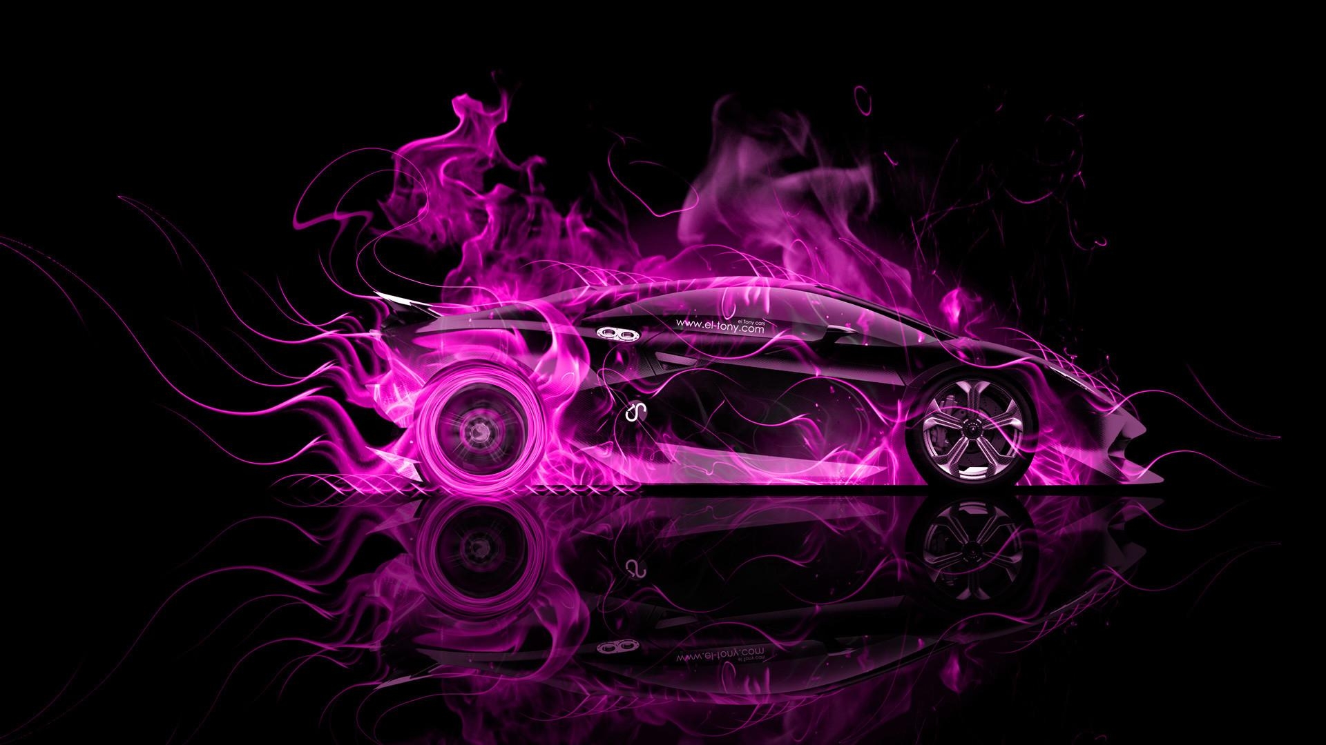 1920x1080 Pink Lamborghini Wallpaper, Desktop