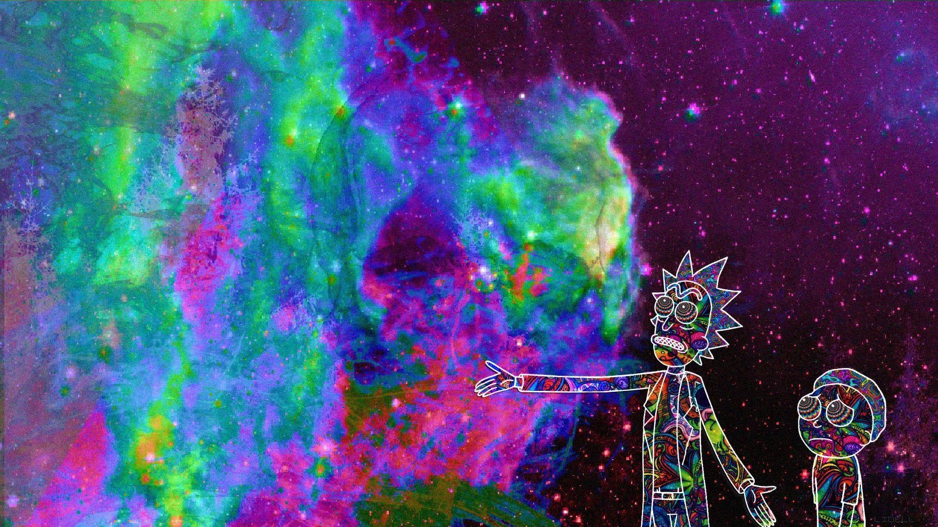 1920x1080 Rick and Morty Trippy Computer Wallpaper Free Rick, Desktop