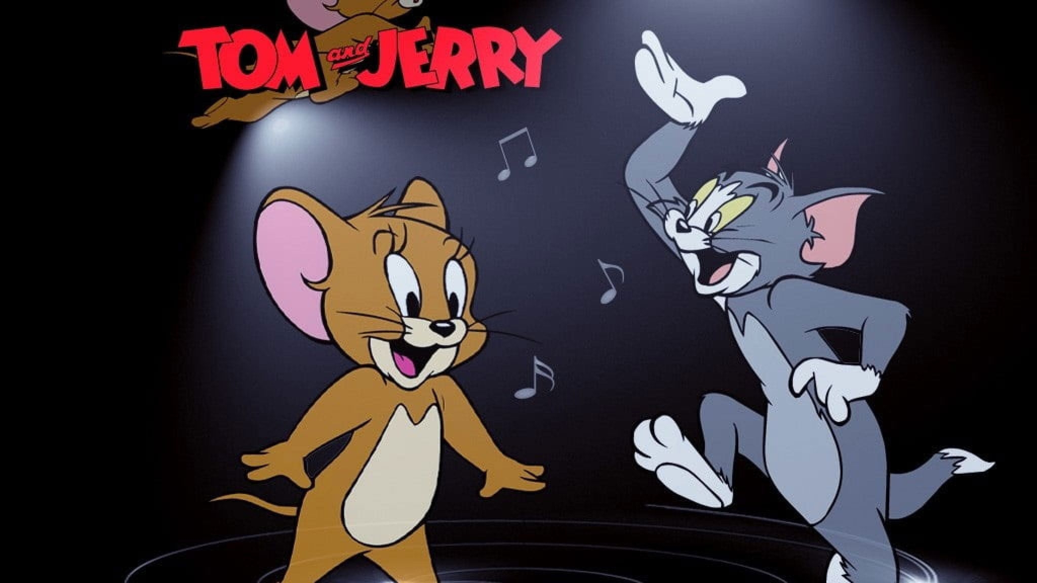 2050x1160 Funny wallpaper Dancing Tom And Jerry.wallpaperforu.com, Desktop