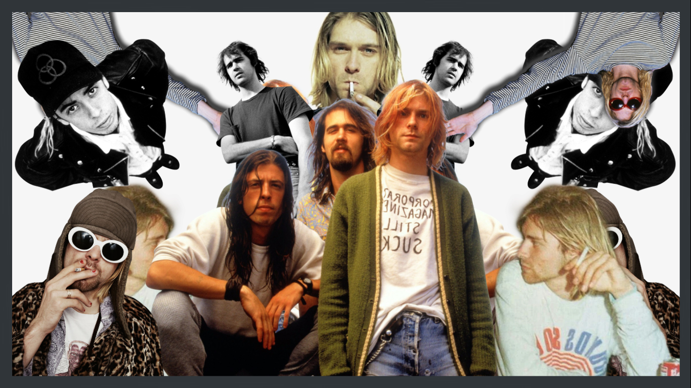 1370x770 Nirvana Wallpaper [1366 x 768], r, Desktop