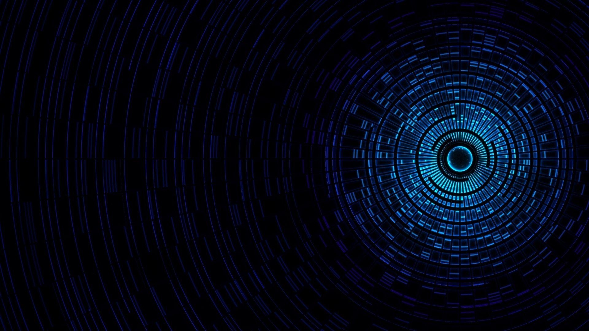 1920x1080 Dark Blue Wallpaper HD, Desktop