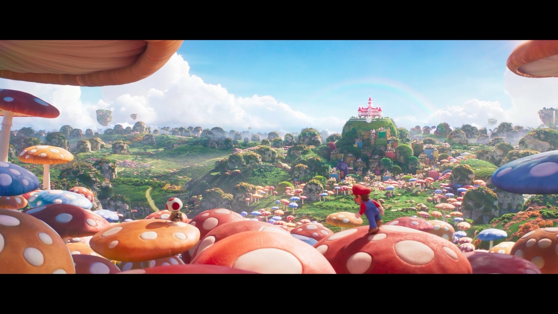 1920x1080 Mushroom Kingdom here we come!. The Super Mario Bros. Movie (2023 Film), Desktop