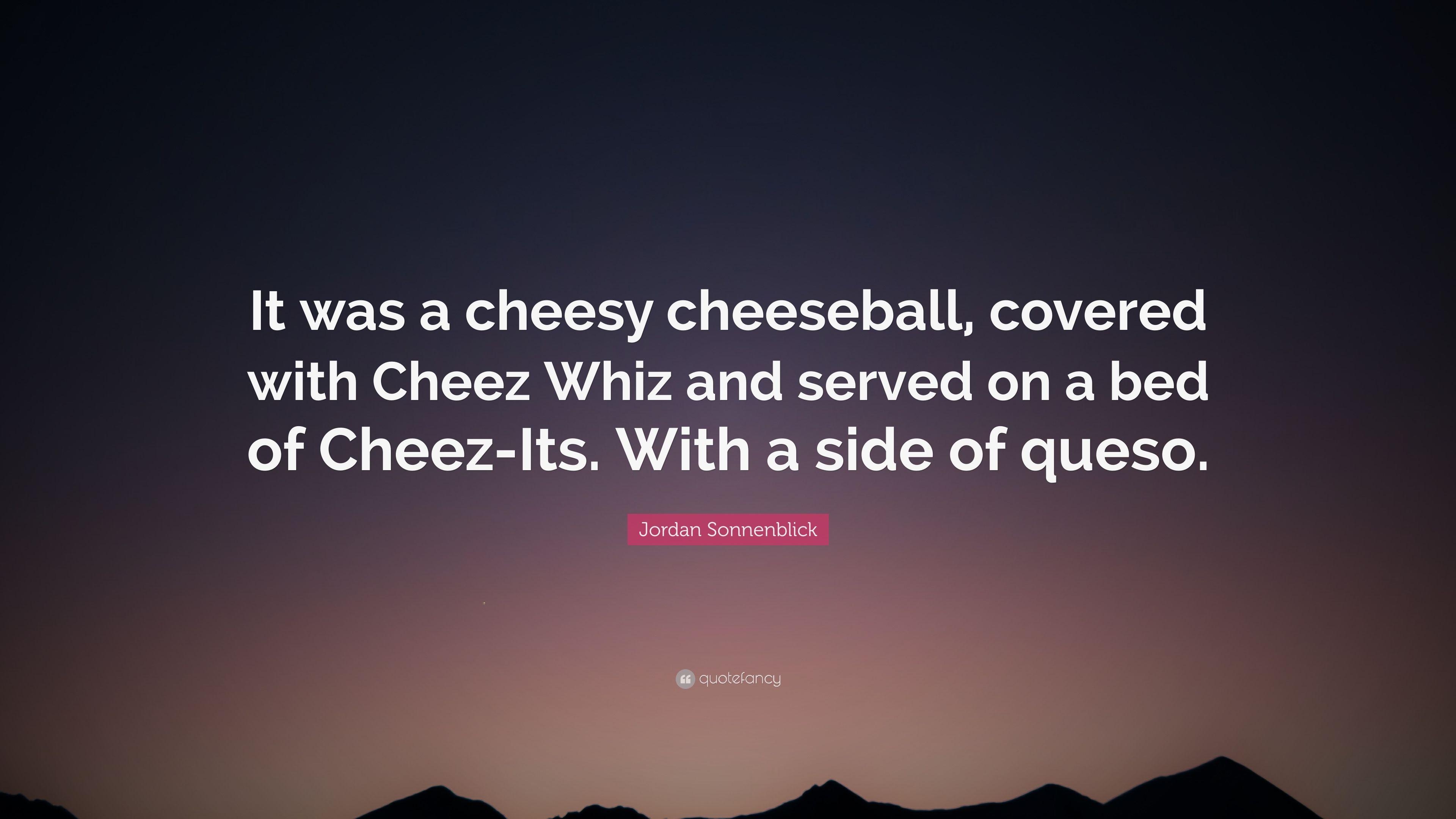 3840x2160 Jordan Sonnenblick Quote: “It was a cheesy cheeseball, covered, Desktop